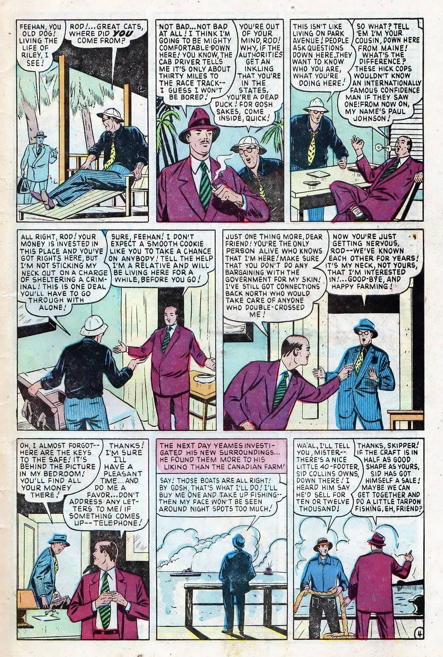 Read online Crime Cases Comics (1950) comic -  Issue #24 - 45