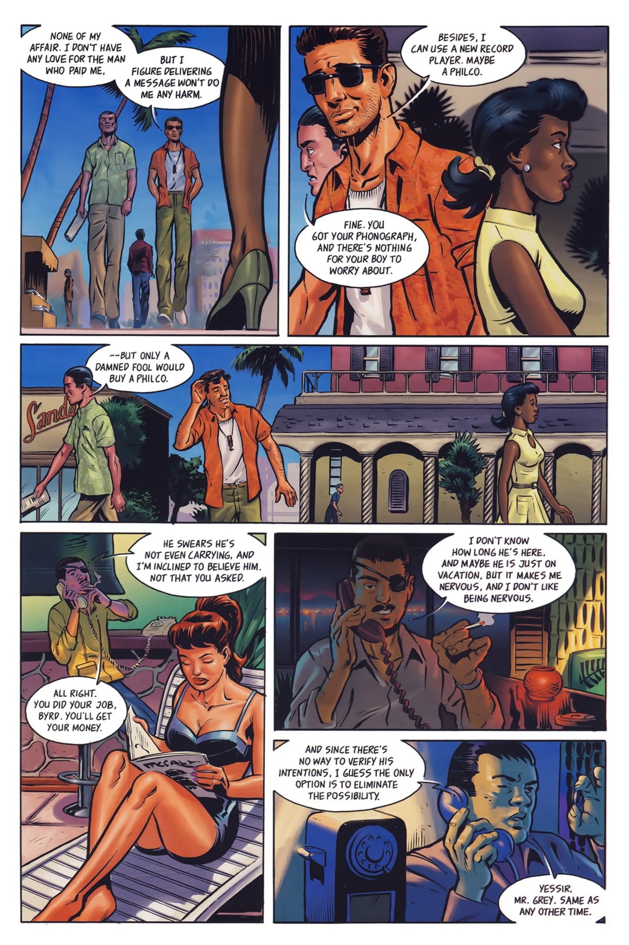 Read online Hawaiian Dick: Screaming Black Thunder comic -  Issue #5 - 26