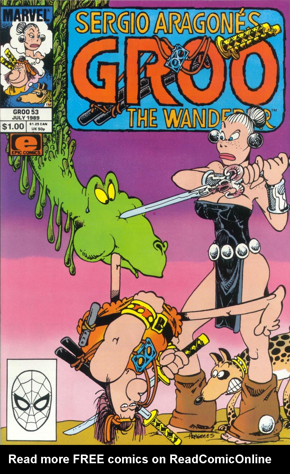 Read online Sergio Aragonés Groo the Wanderer comic -  Issue #53 - 1
