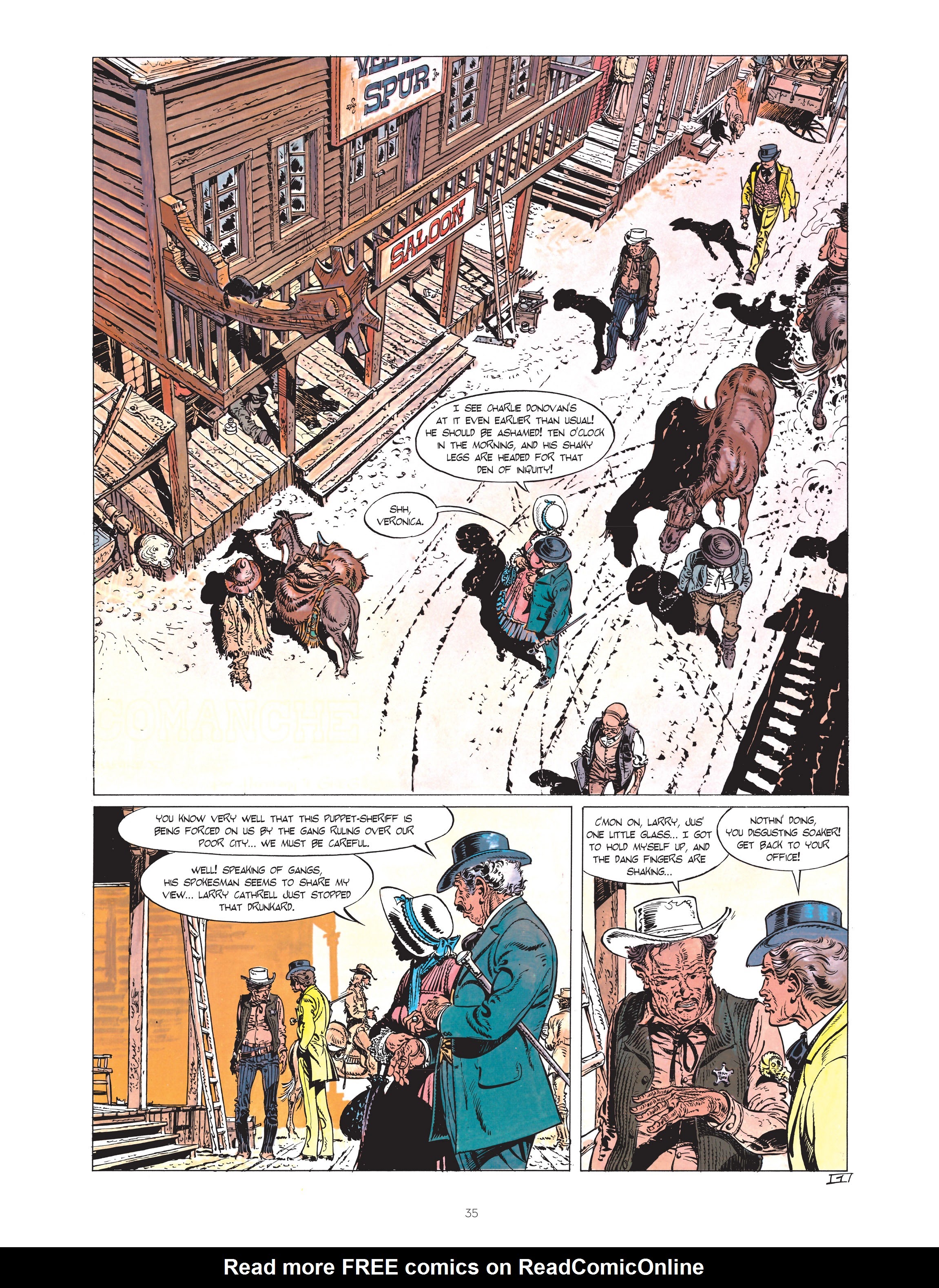 Read online Comanche comic -  Issue #1 - 36