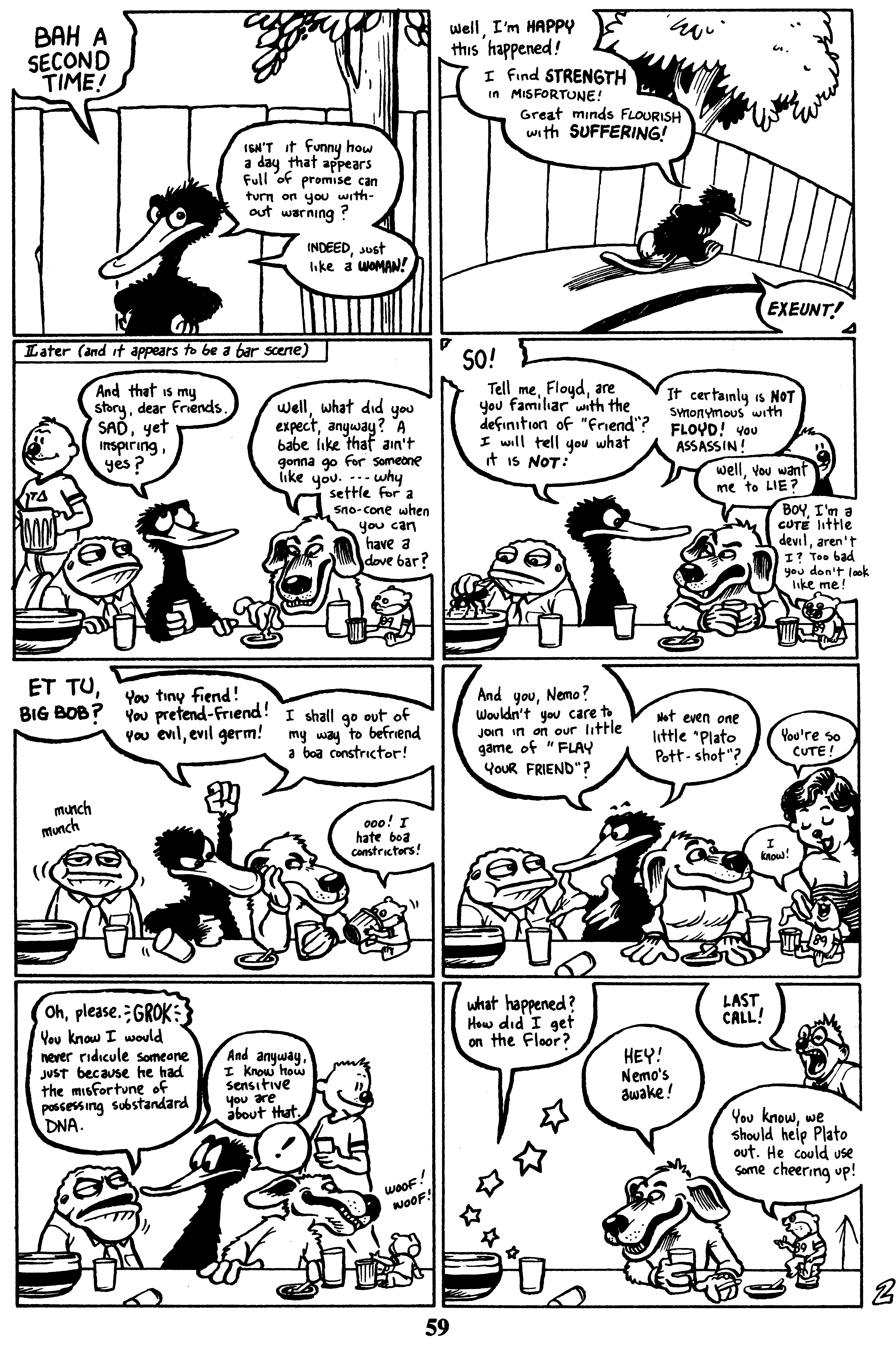 Read online Critters comic -  Issue #50 - 61