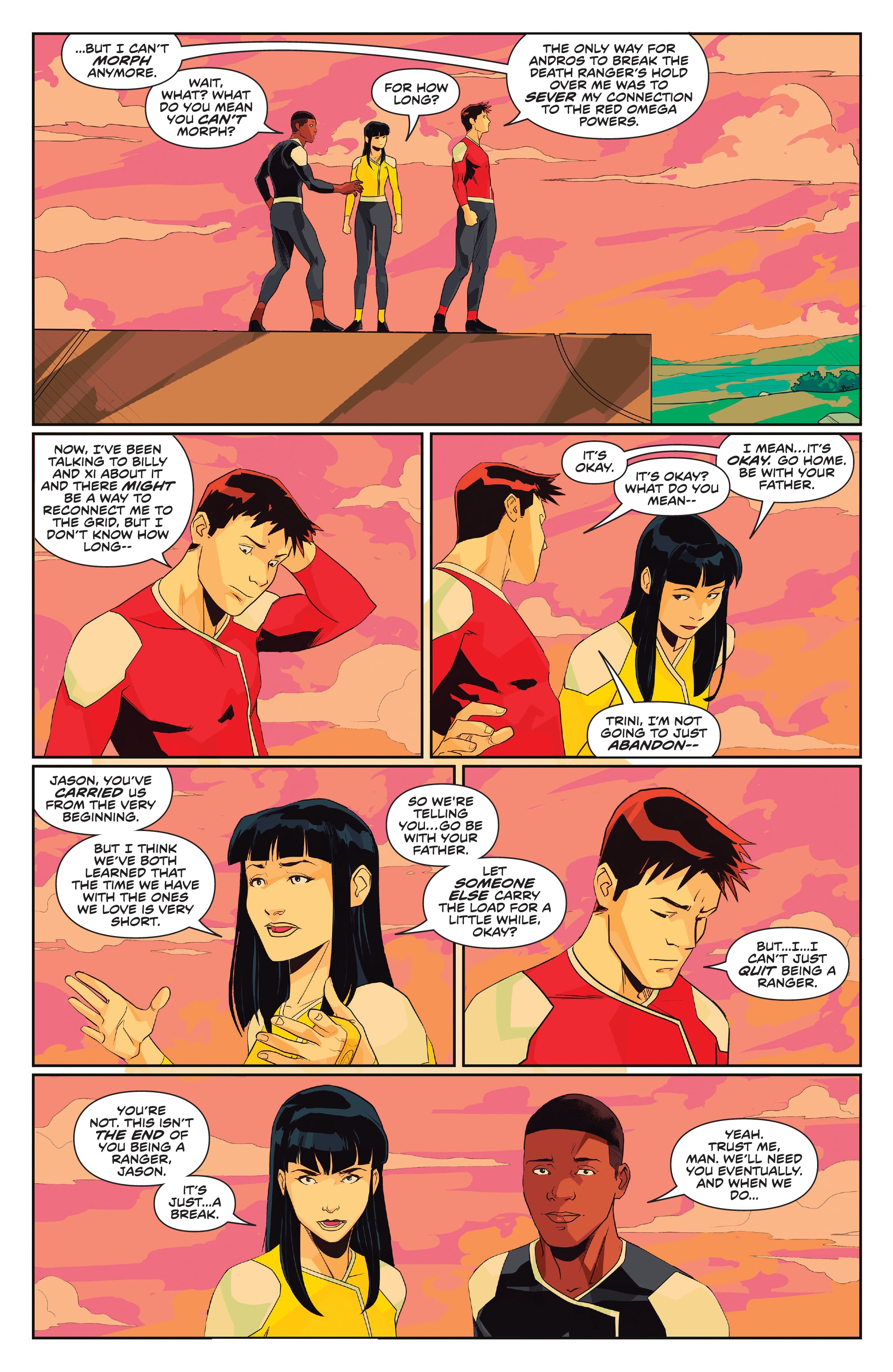 Read online Mighty Morphin Power Rangers (2022) comic -  Issue # Full - 39