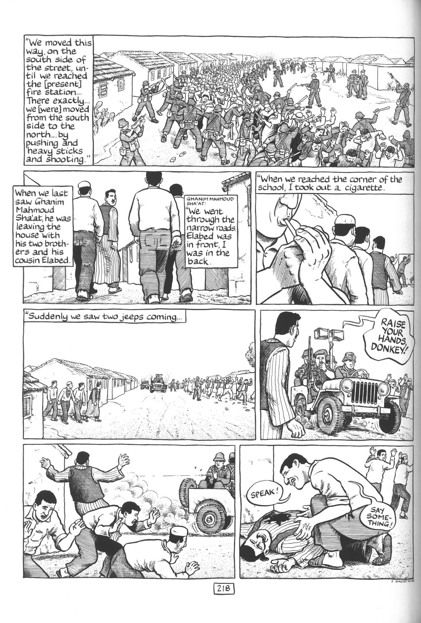 Read online Footnotes in Gaza comic -  Issue # TPB - 237