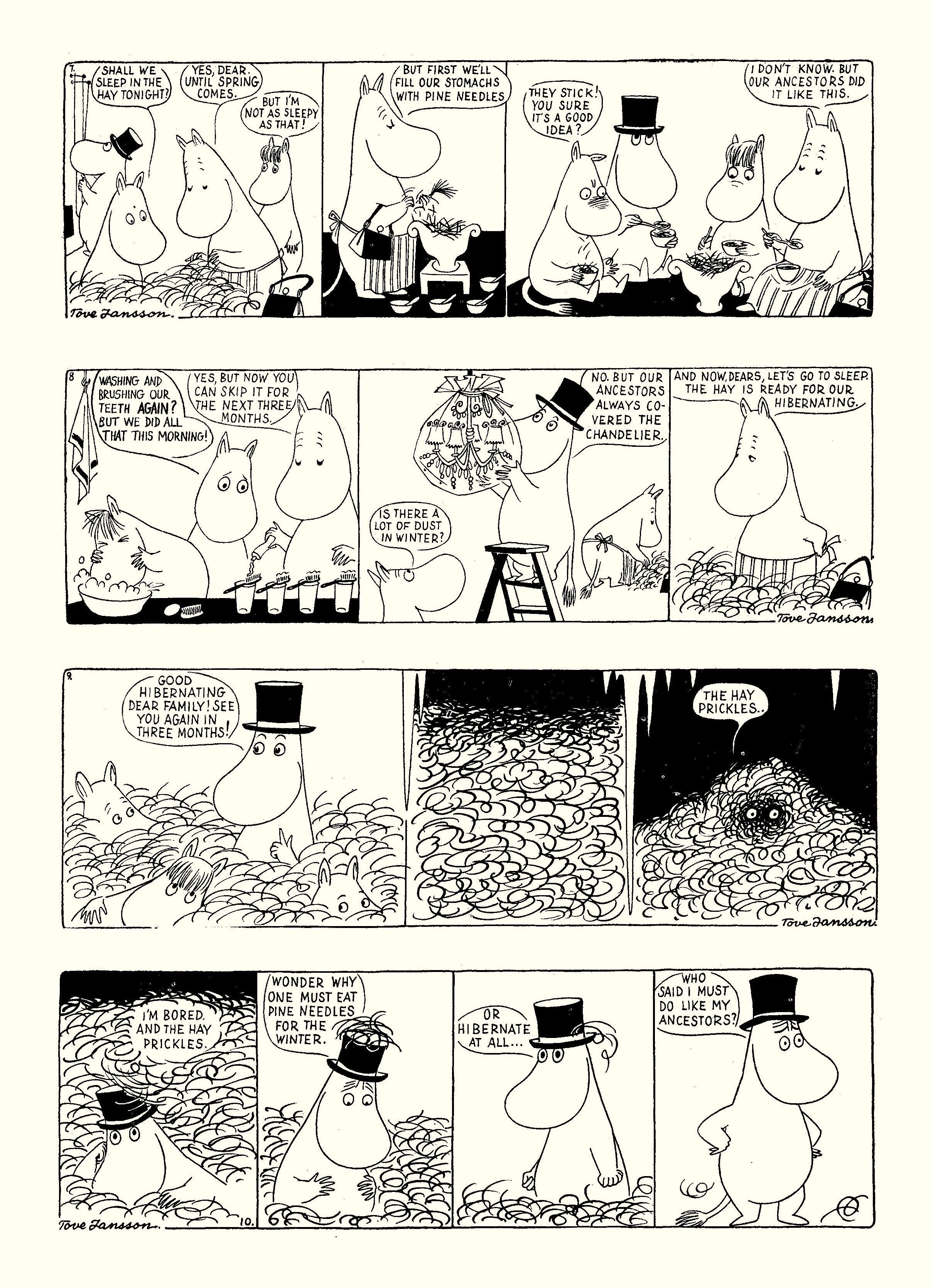 Read online Moomin: The Complete Tove Jansson Comic Strip comic -  Issue # TPB 2 - 8