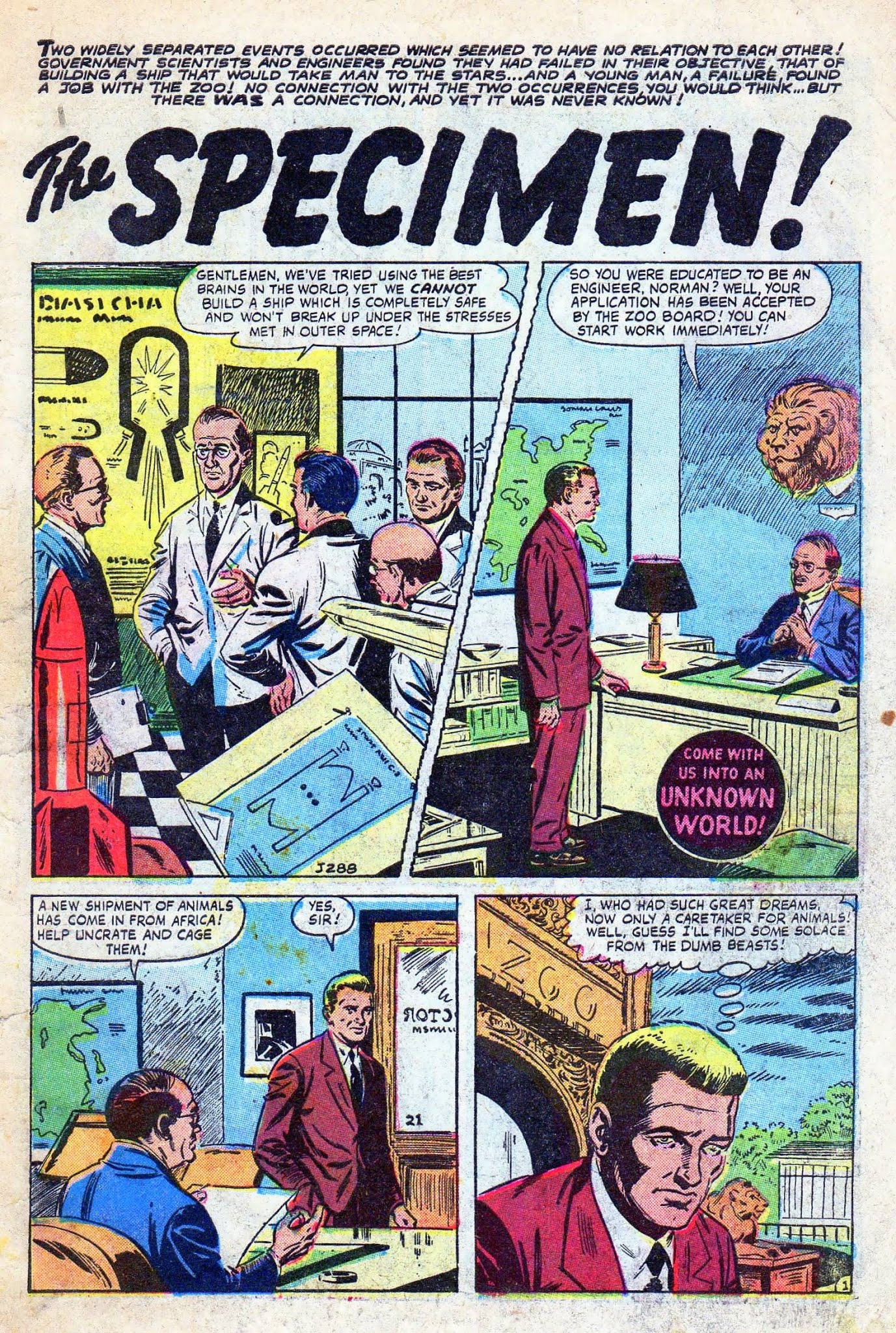 Read online Journey Into Unknown Worlds comic -  Issue #46 - 2