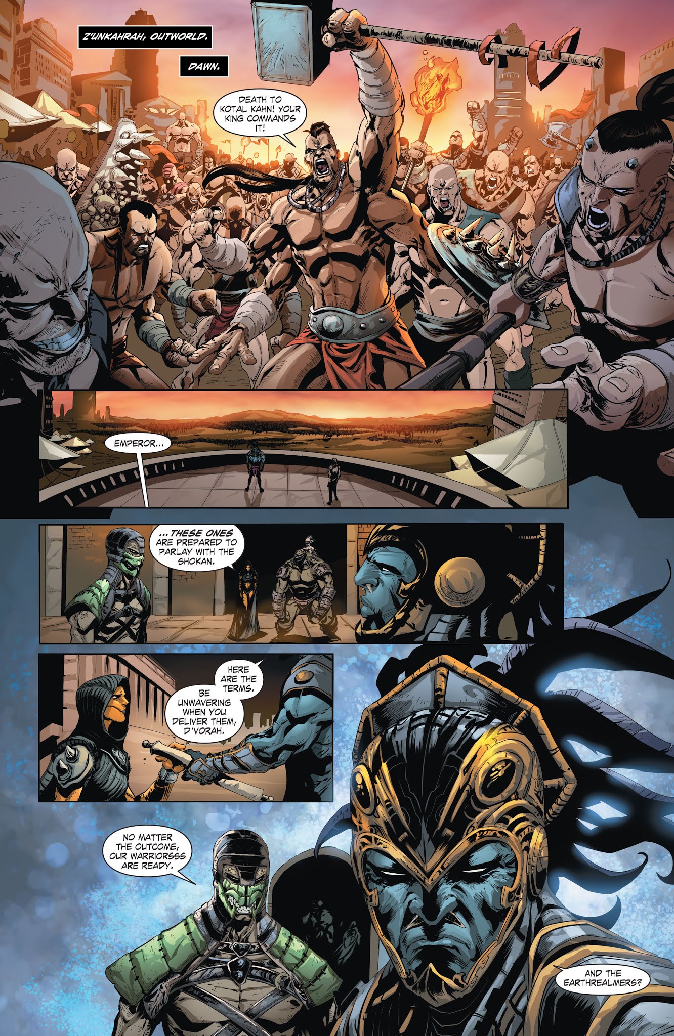 Read online Mortal Kombat X [I] comic -  Issue # _TPB 2 - 26