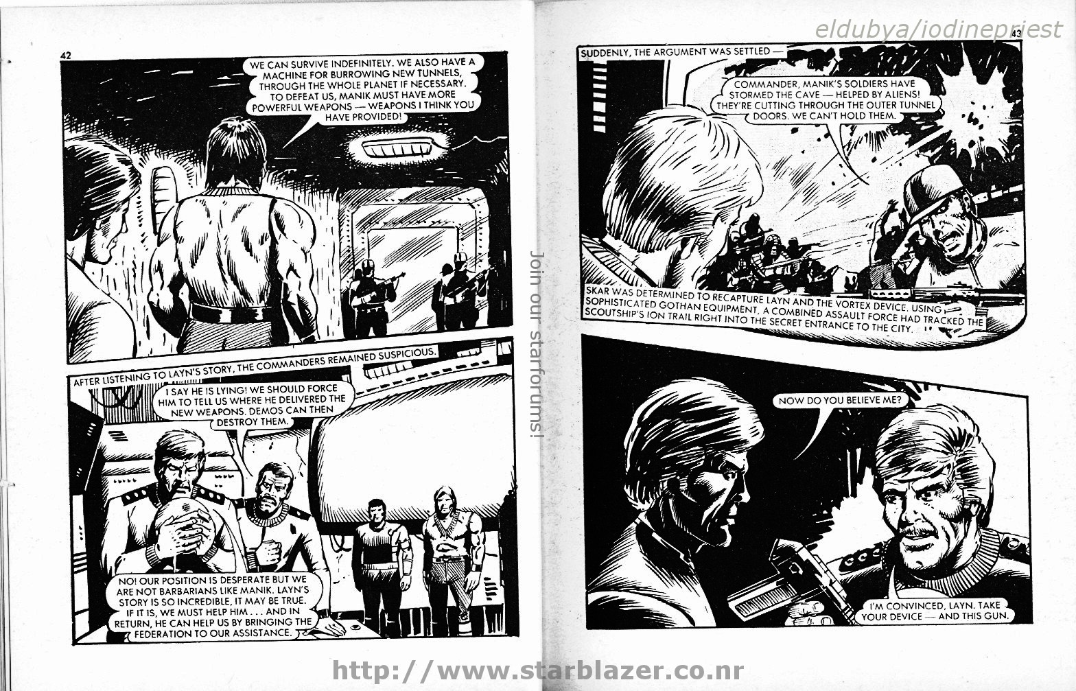 Read online Starblazer comic -  Issue #137 - 23