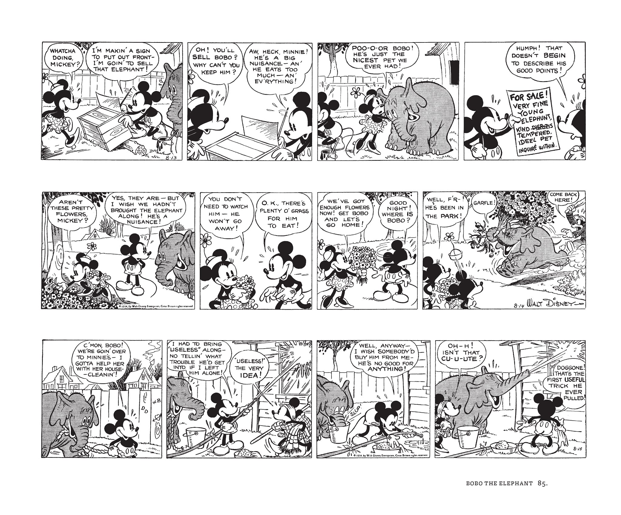 Read online Walt Disney's Mickey Mouse by Floyd Gottfredson comic -  Issue # TPB 3 (Part 1) - 85