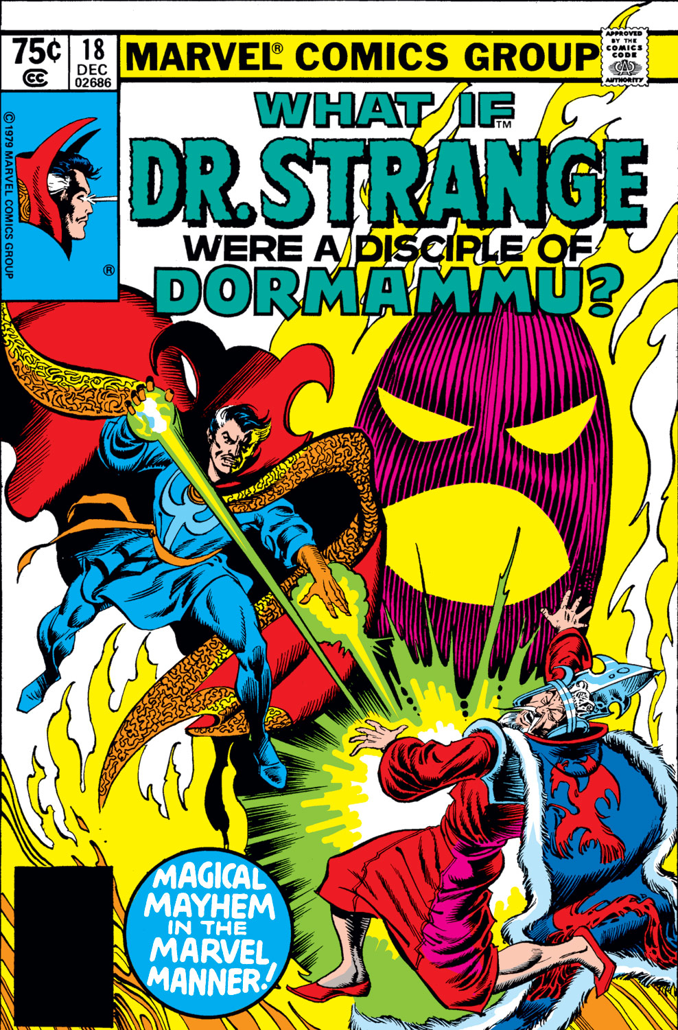 Read online What If? (1977) comic -  Issue #18 - Dr. Strange were a disciple of Dormammu - 1