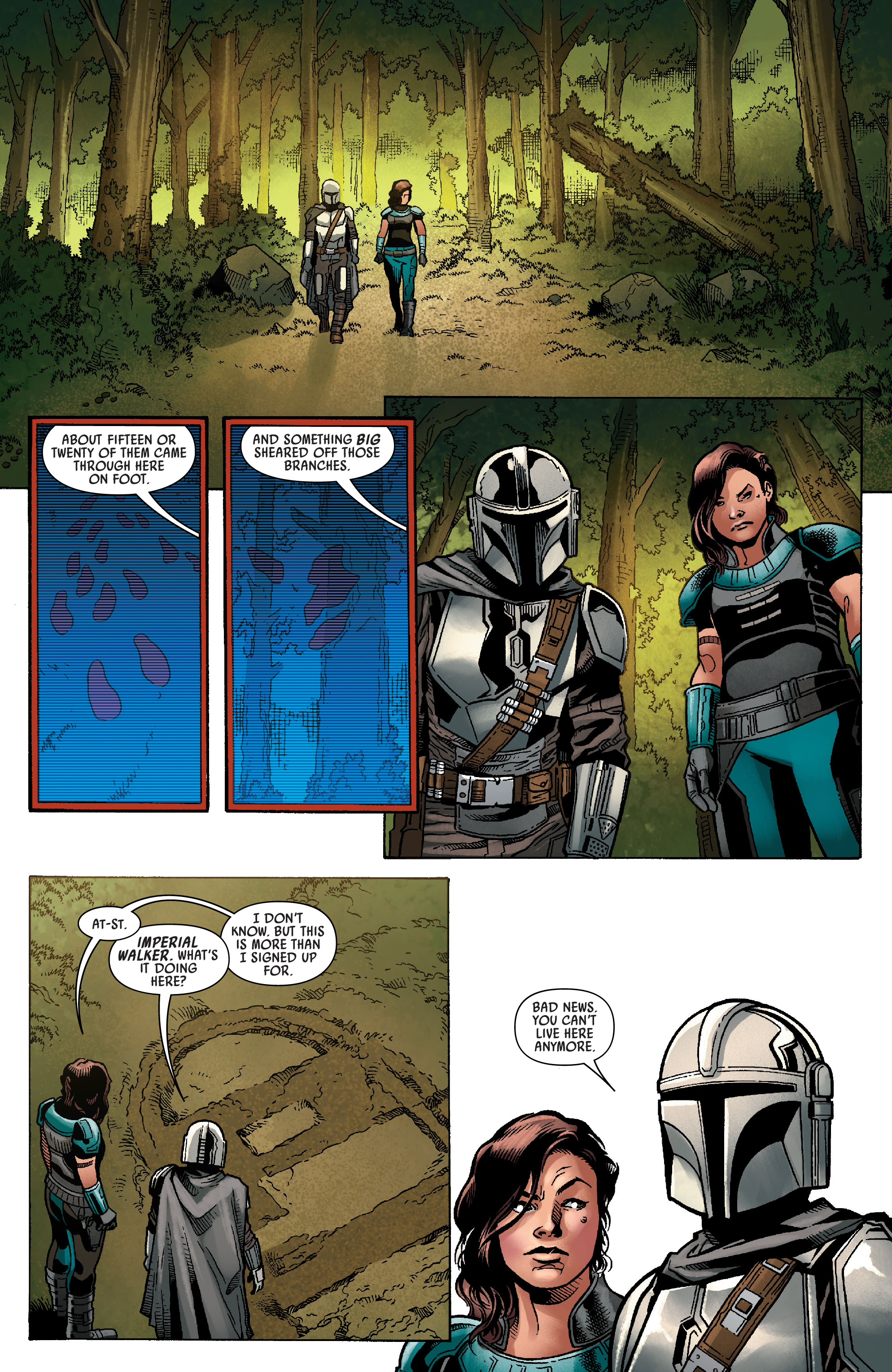 Read online Star Wars: The Mandalorian comic -  Issue #4 - 19
