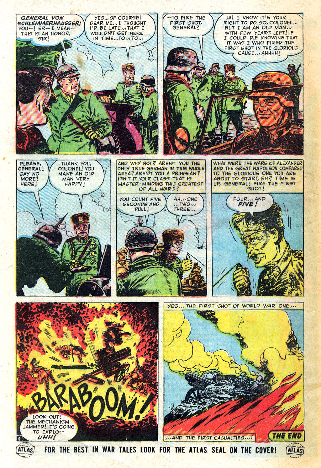 Read online War Action comic -  Issue #14 - 14