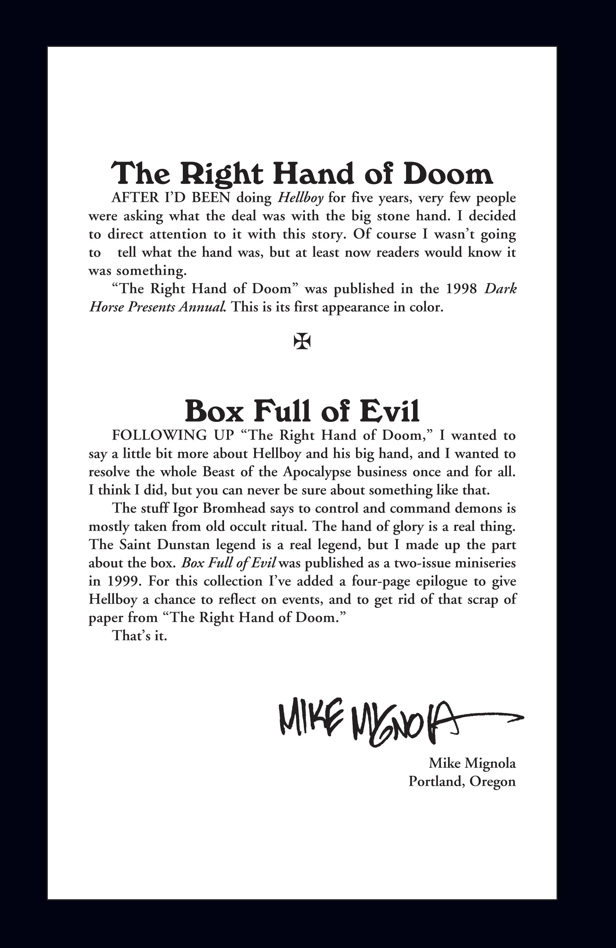Read online Hellboy comic -  Issue #4 - 66