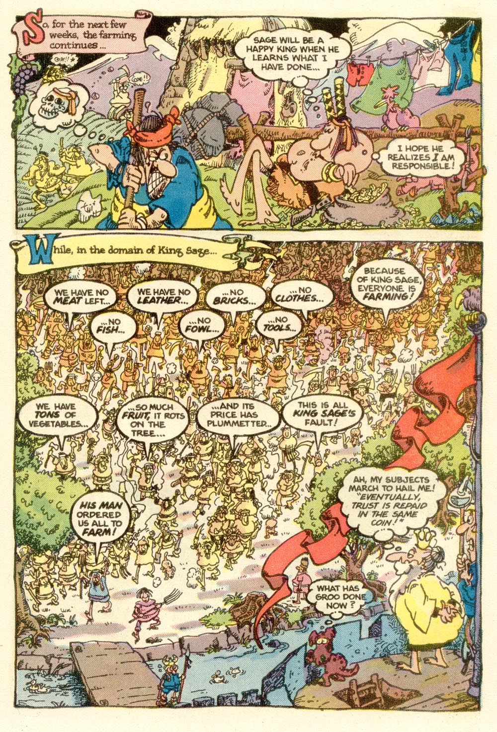 Read online Sergio Aragonés Groo the Wanderer comic -  Issue #13 - 23