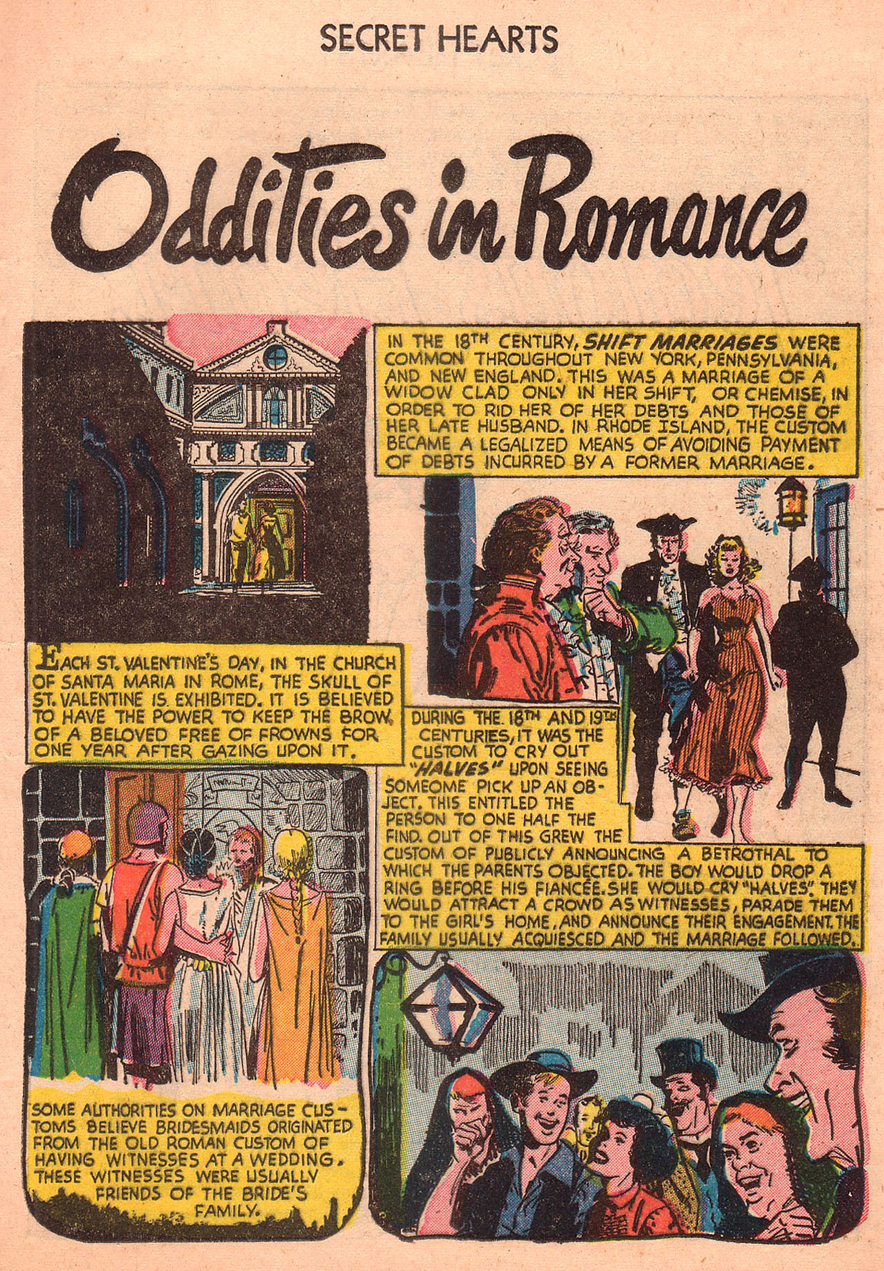 Read online Secret Hearts comic -  Issue #23 - 25