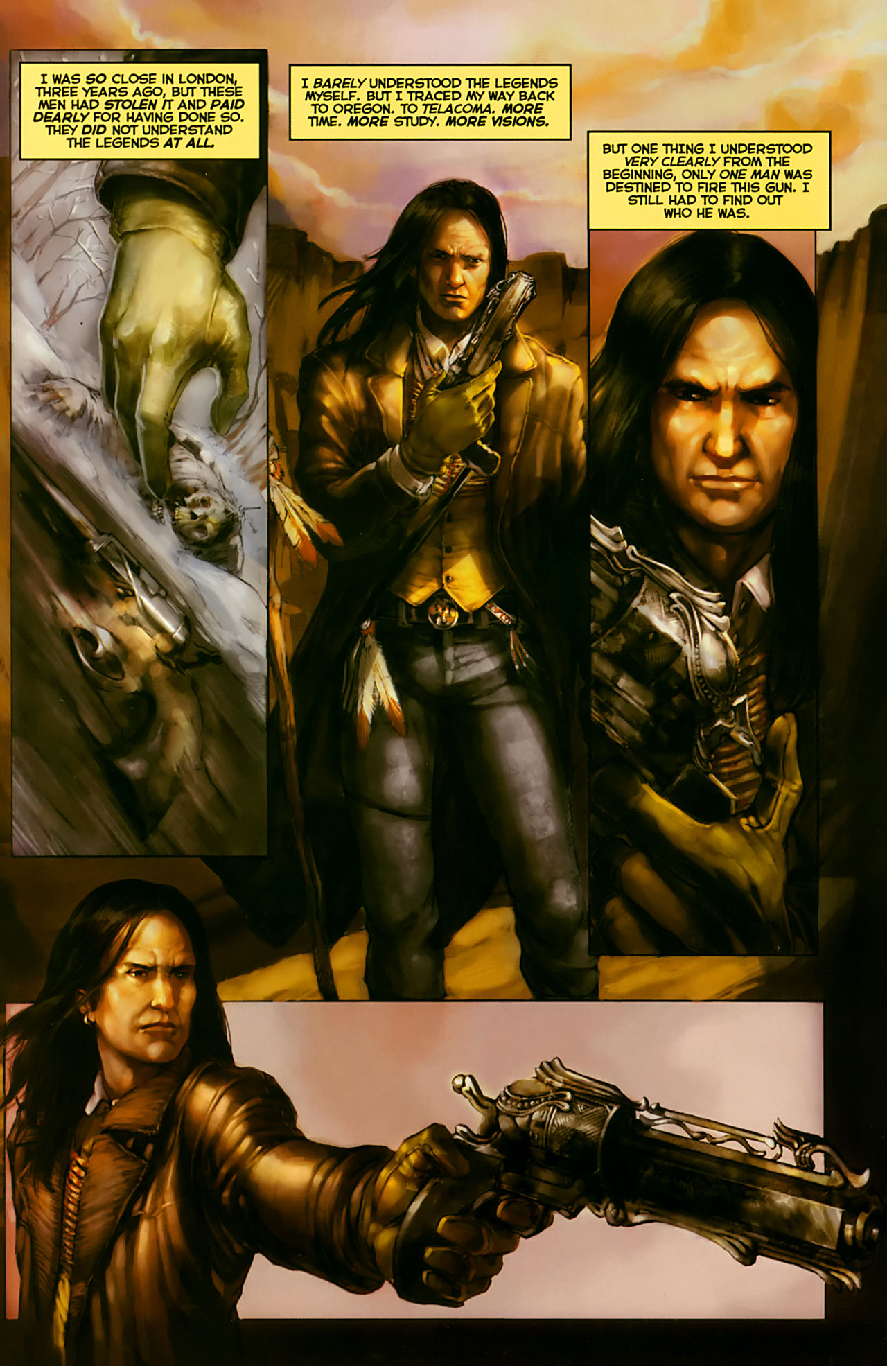 Read online Caliber comic -  Issue #1 - 6