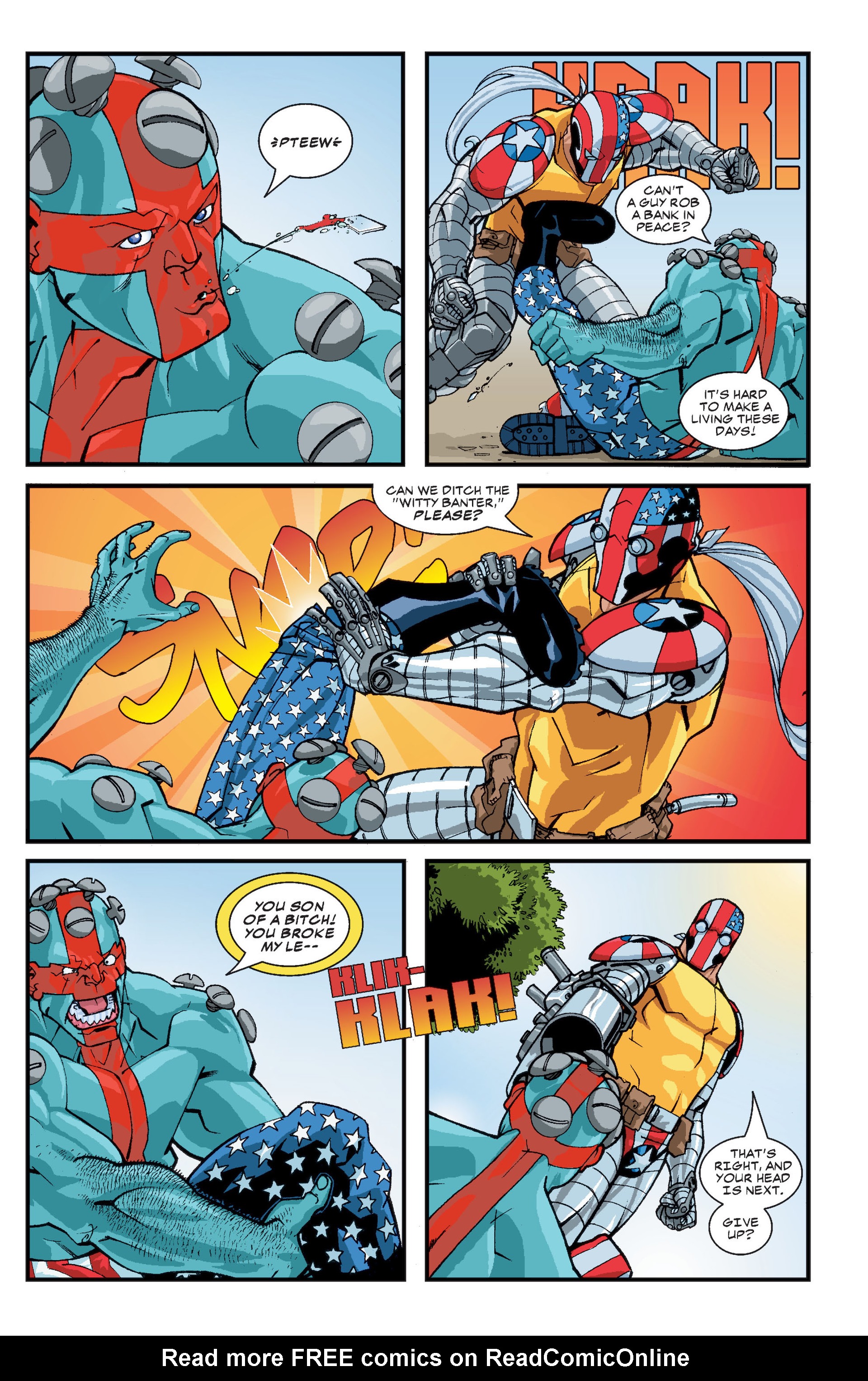 Read online Superpatriot: America's Fighting Force comic -  Issue # TPB - 17