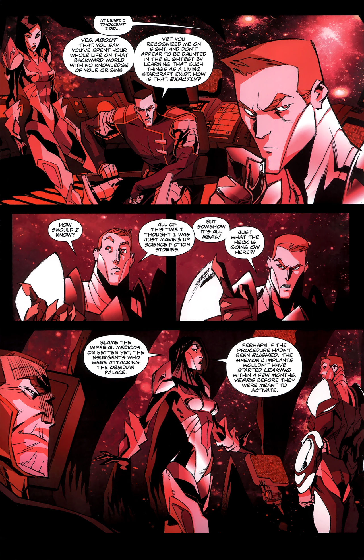 Read online Starborn comic -  Issue #5 - 6