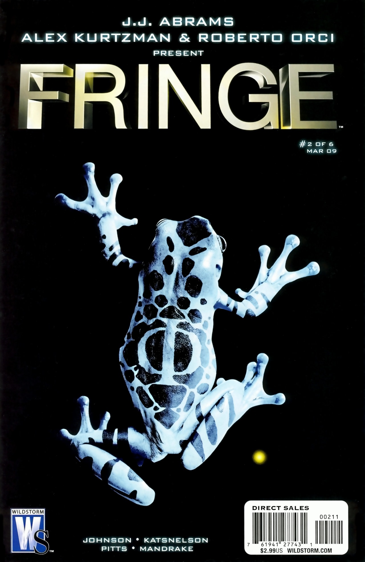 Read online Fringe comic -  Issue #2 - 1