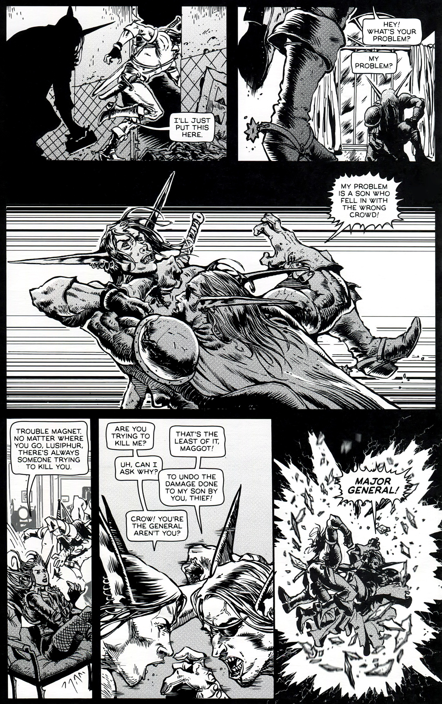 Read online Poison Elves (2013) comic -  Issue #1 - 9