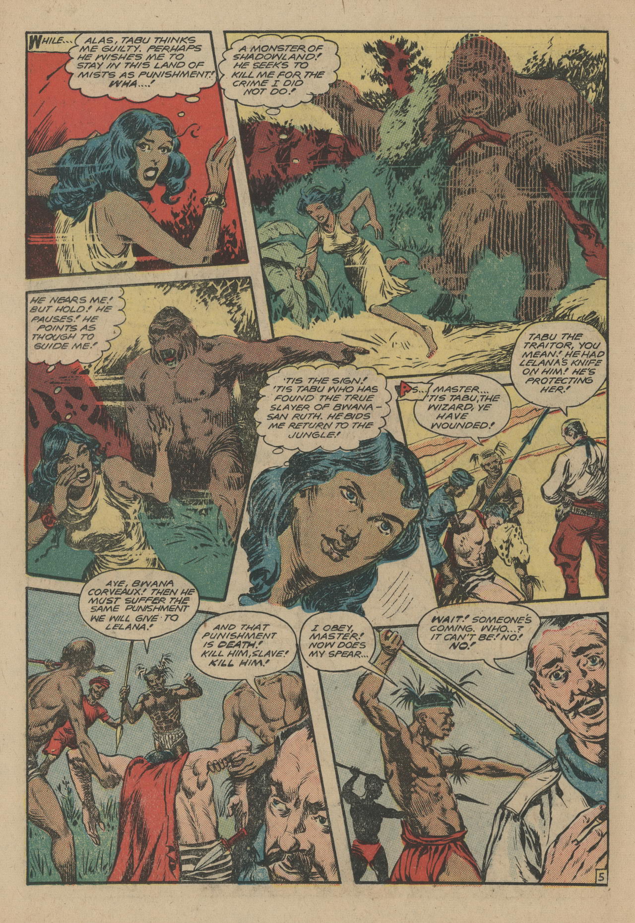 Read online Jungle Comics comic -  Issue #109 - 38