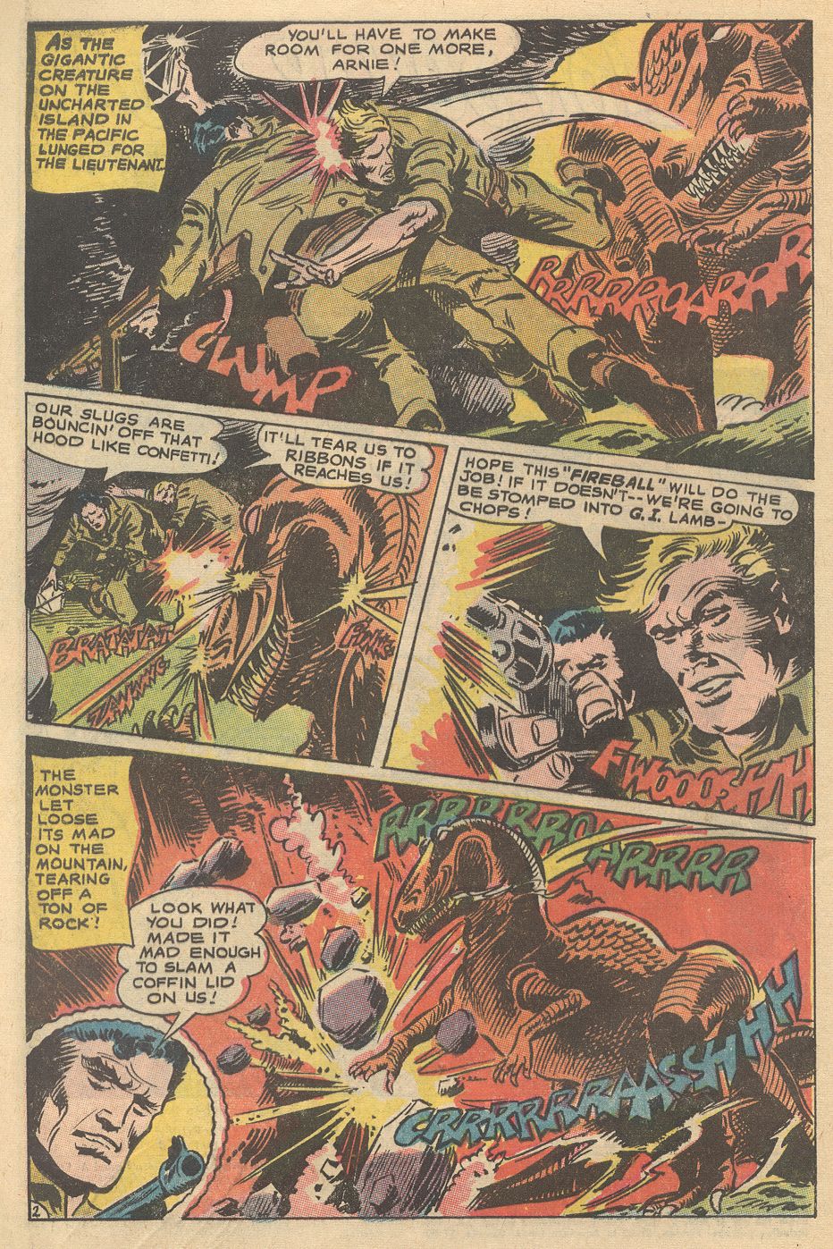 Read online Star Spangled War Stories (1952) comic -  Issue #128 - 4