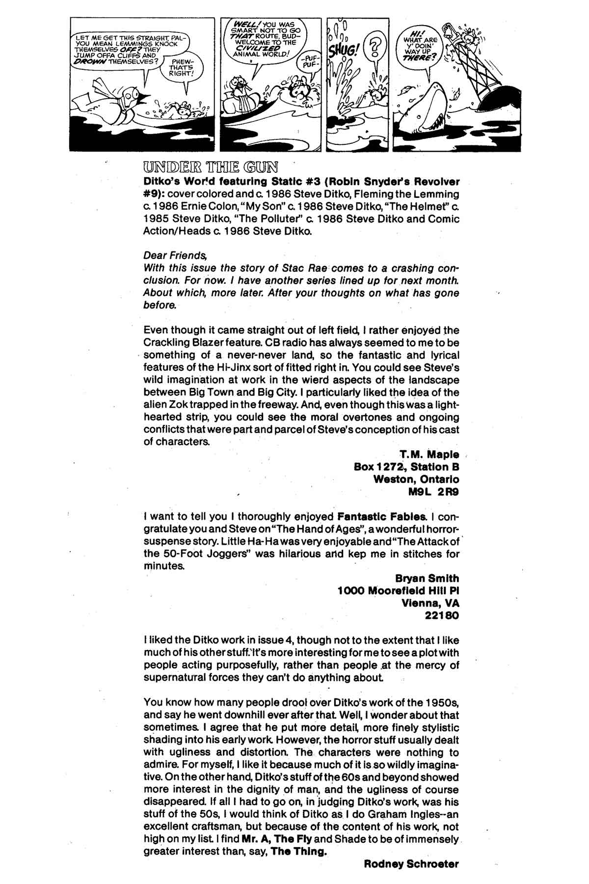 Read online Ditko's World featuring Static comic -  Issue #3 - 11