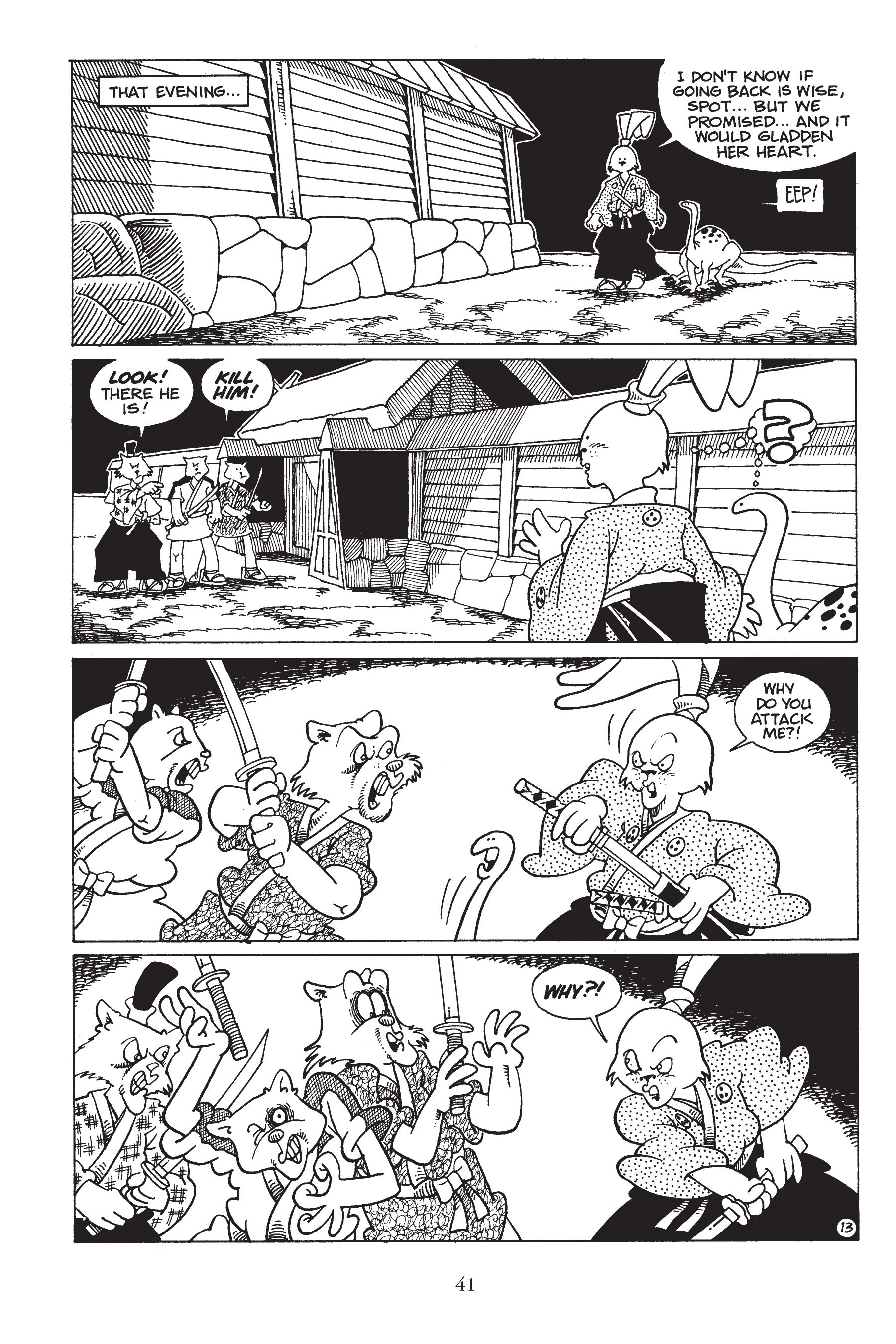 Read online Usagi Yojimbo (1987) comic -  Issue # _TPB 3 - 42