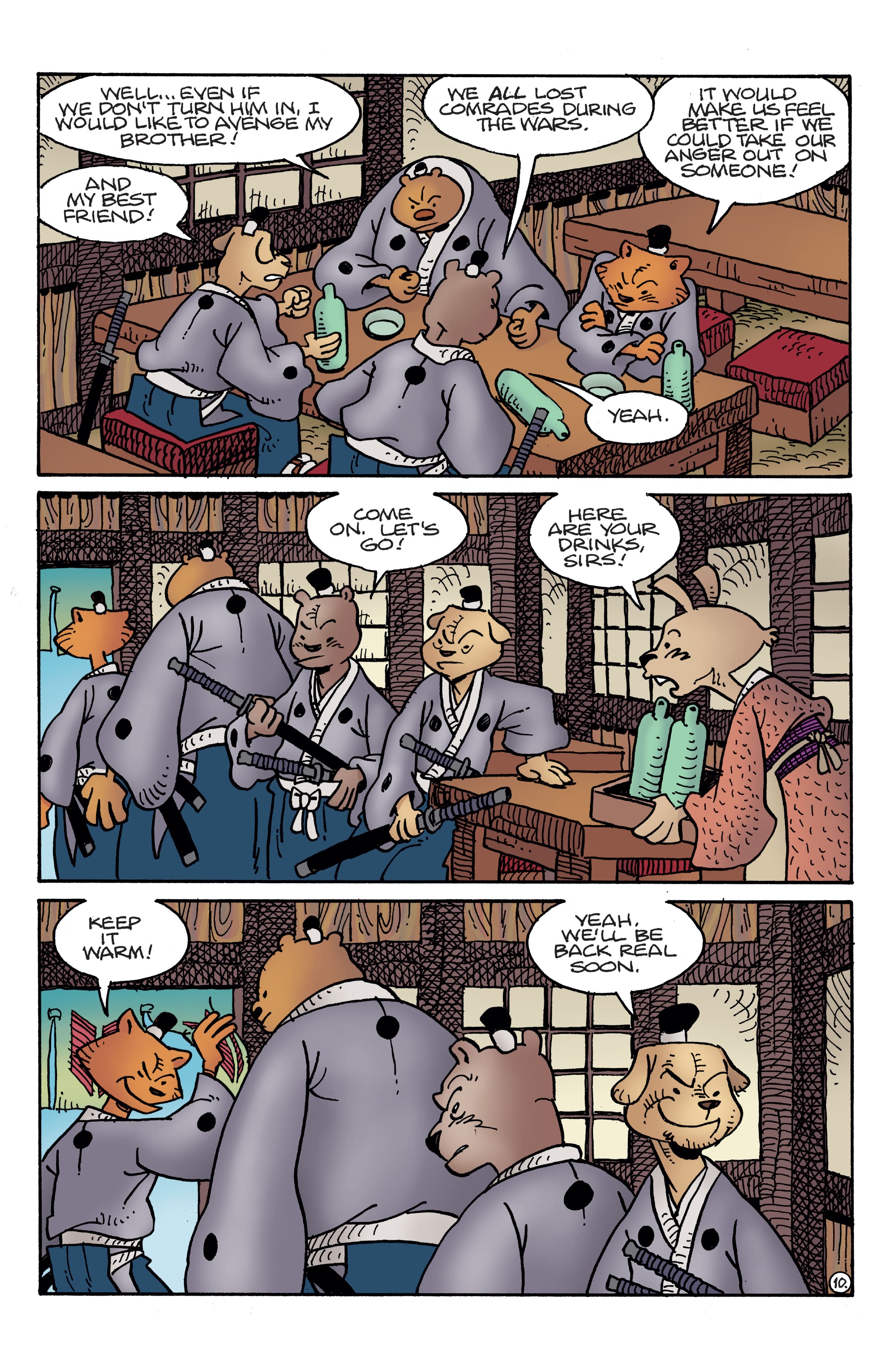 Read online Usagi Yojimbo (2019) comic -  Issue #10 - 12