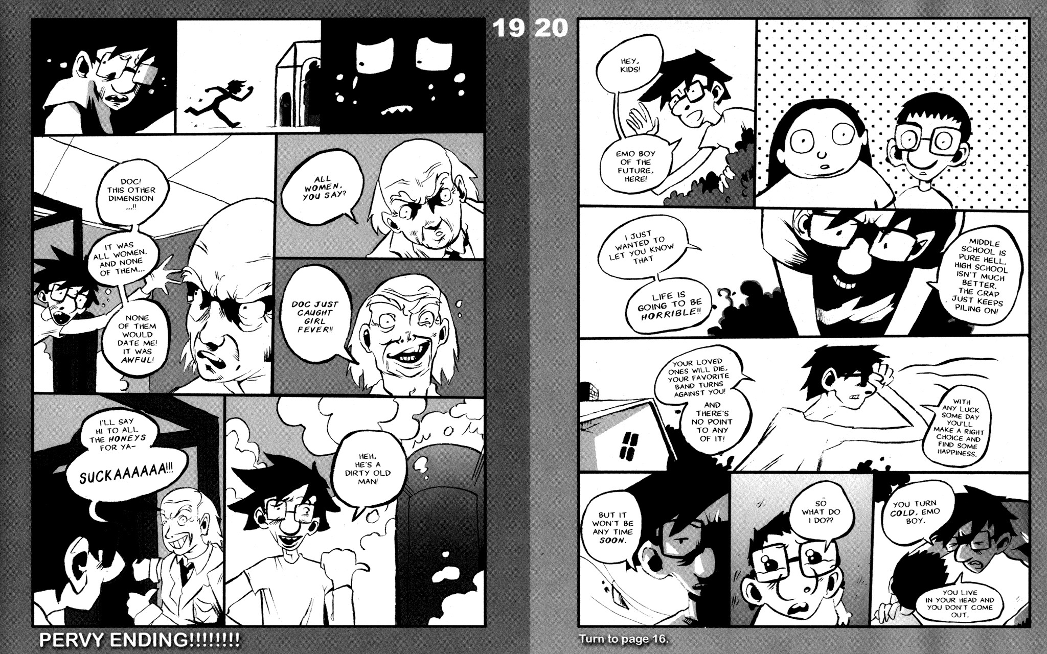 Read online Emo Boy comic -  Issue #9 - 12