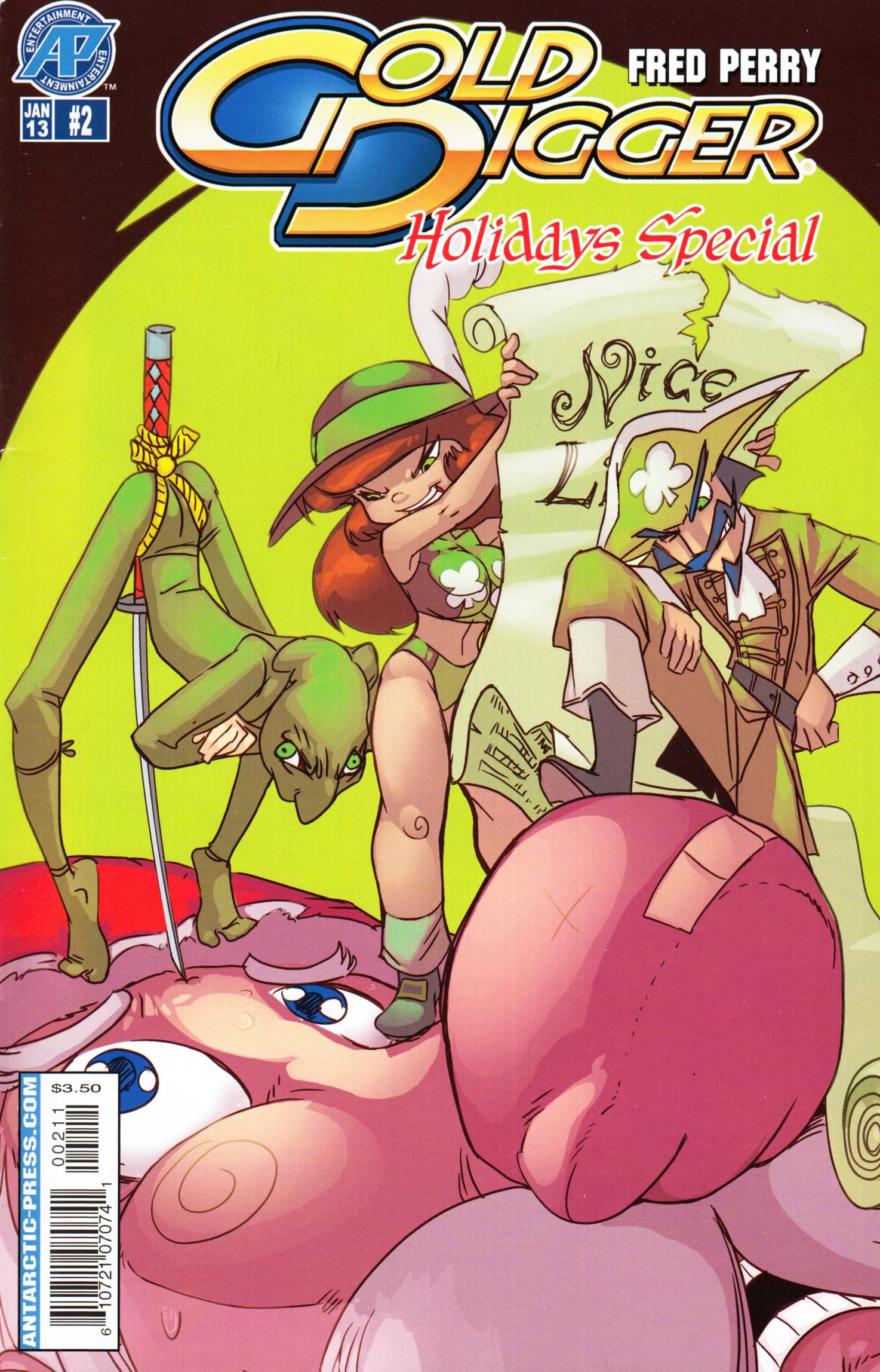 Read online Gold Digger Holidays Special comic -  Issue #2 - 1