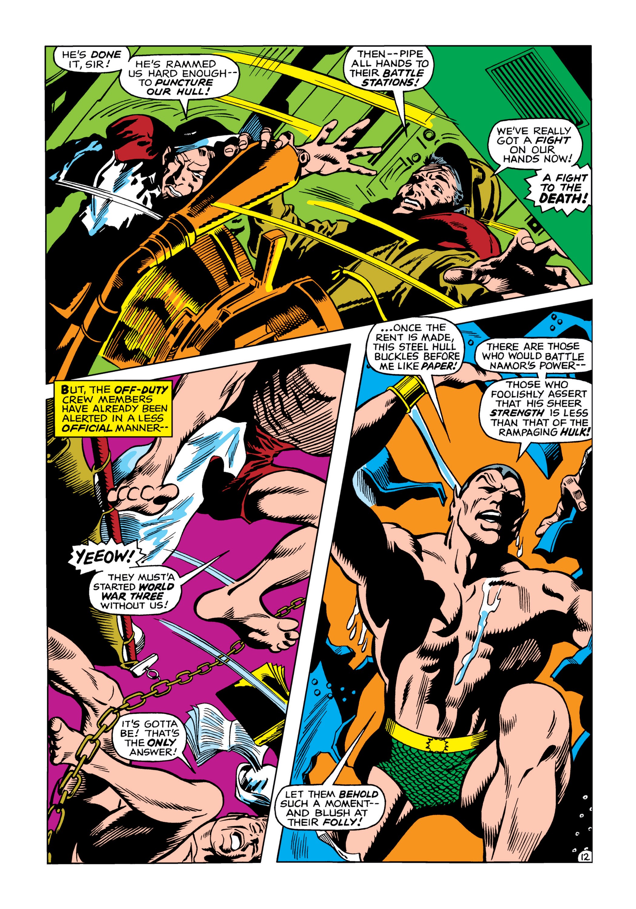 Read online Marvel Masterworks: The Sub-Mariner comic -  Issue # TPB 3 (Part 3) - 10