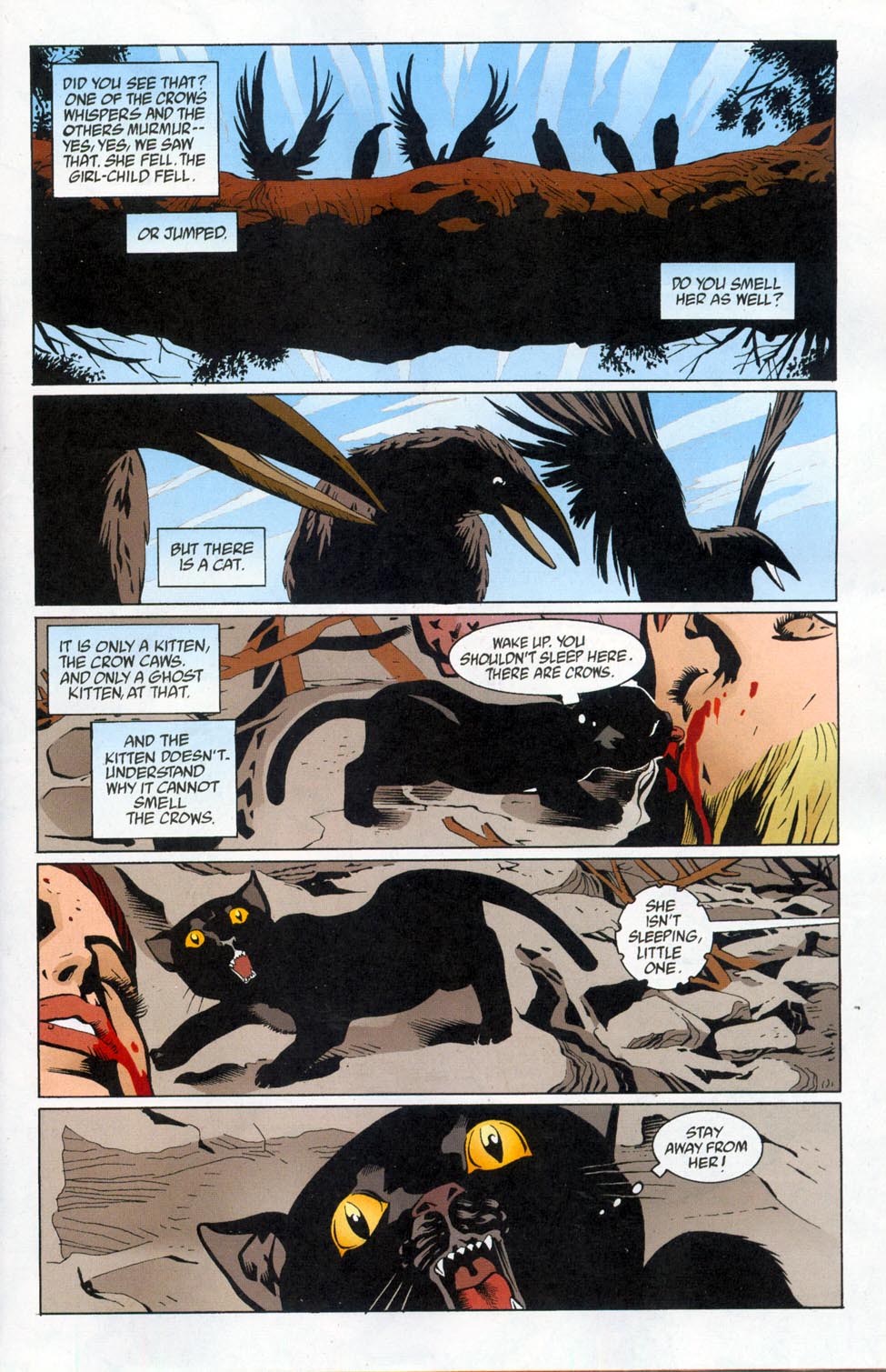 Read online Sandman Presents: Bast comic -  Issue #2 - 2