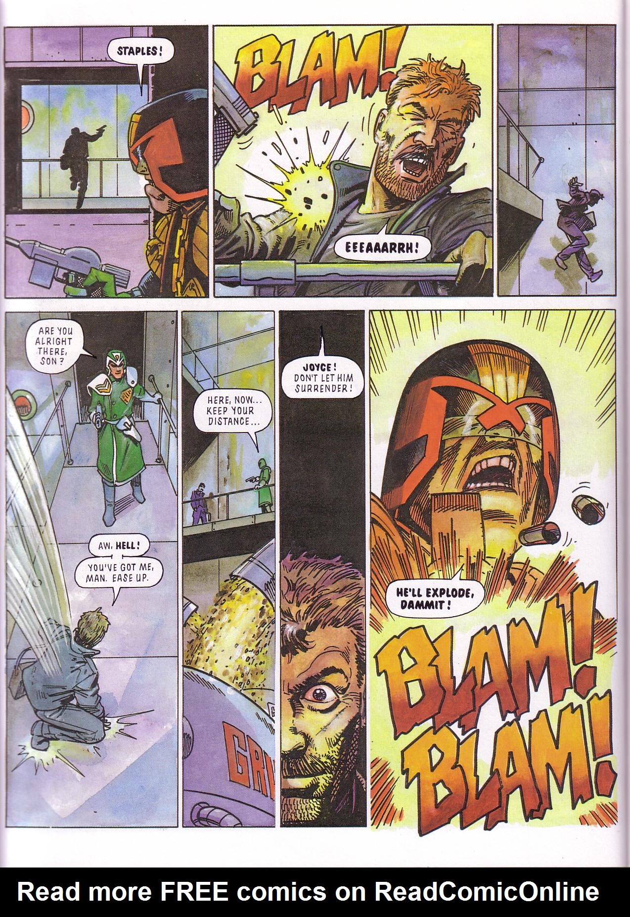 Read online Judge Dredd: Emerald Isle comic -  Issue # TPB - 40
