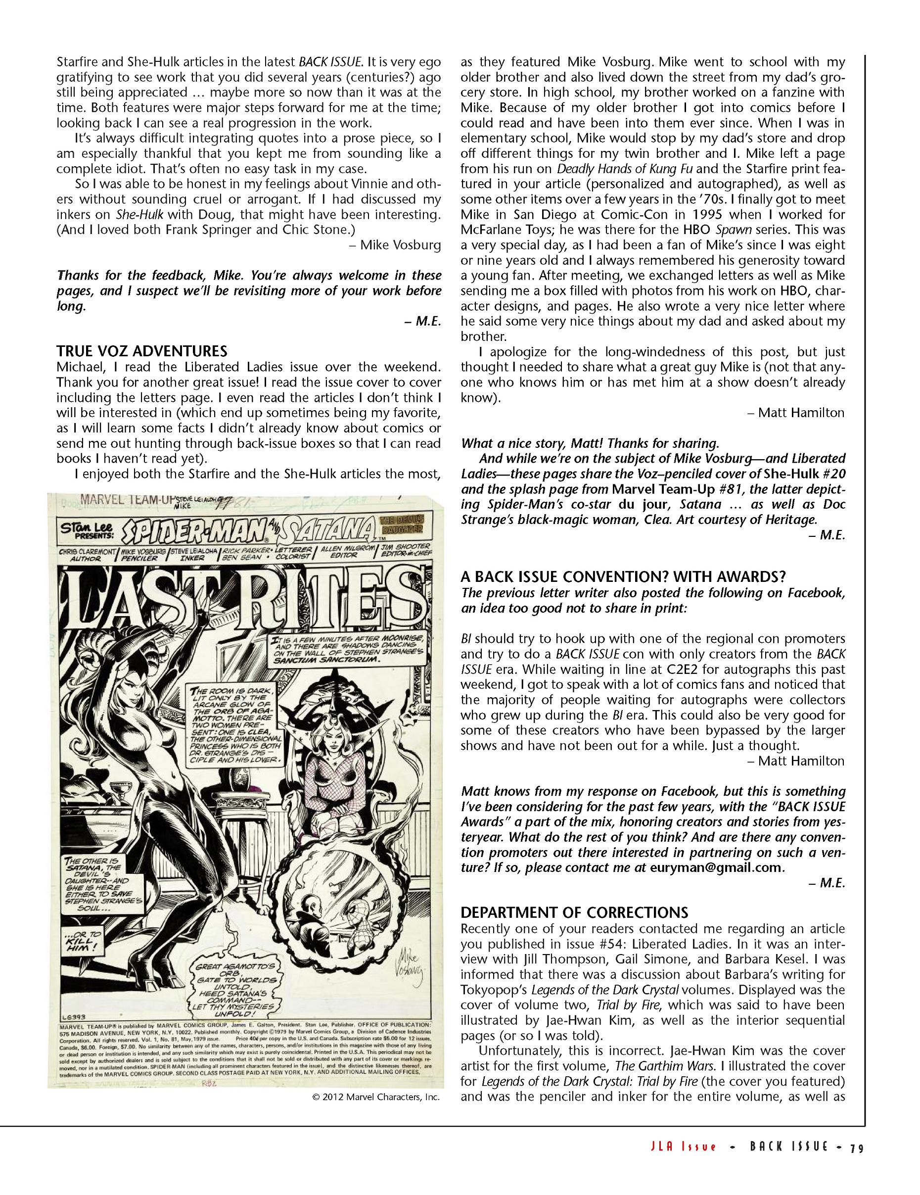 Read online Back Issue comic -  Issue #58 - 79