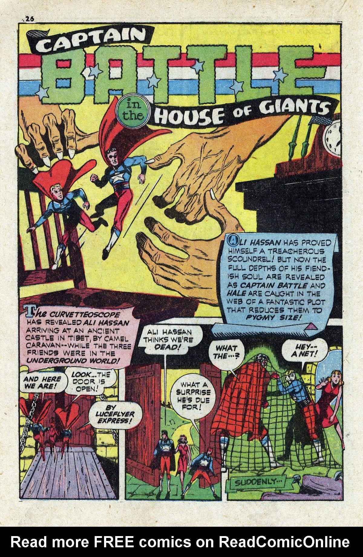 Read online Captain Battle Comics comic -  Issue #2 - 29