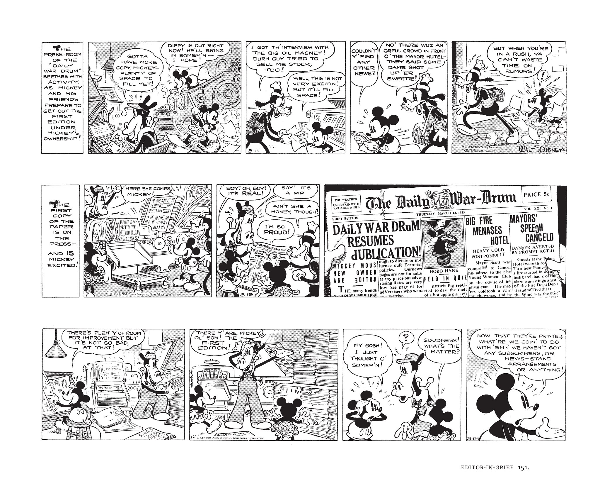 Read online Walt Disney's Mickey Mouse by Floyd Gottfredson comic -  Issue # TPB 3 (Part 2) - 51