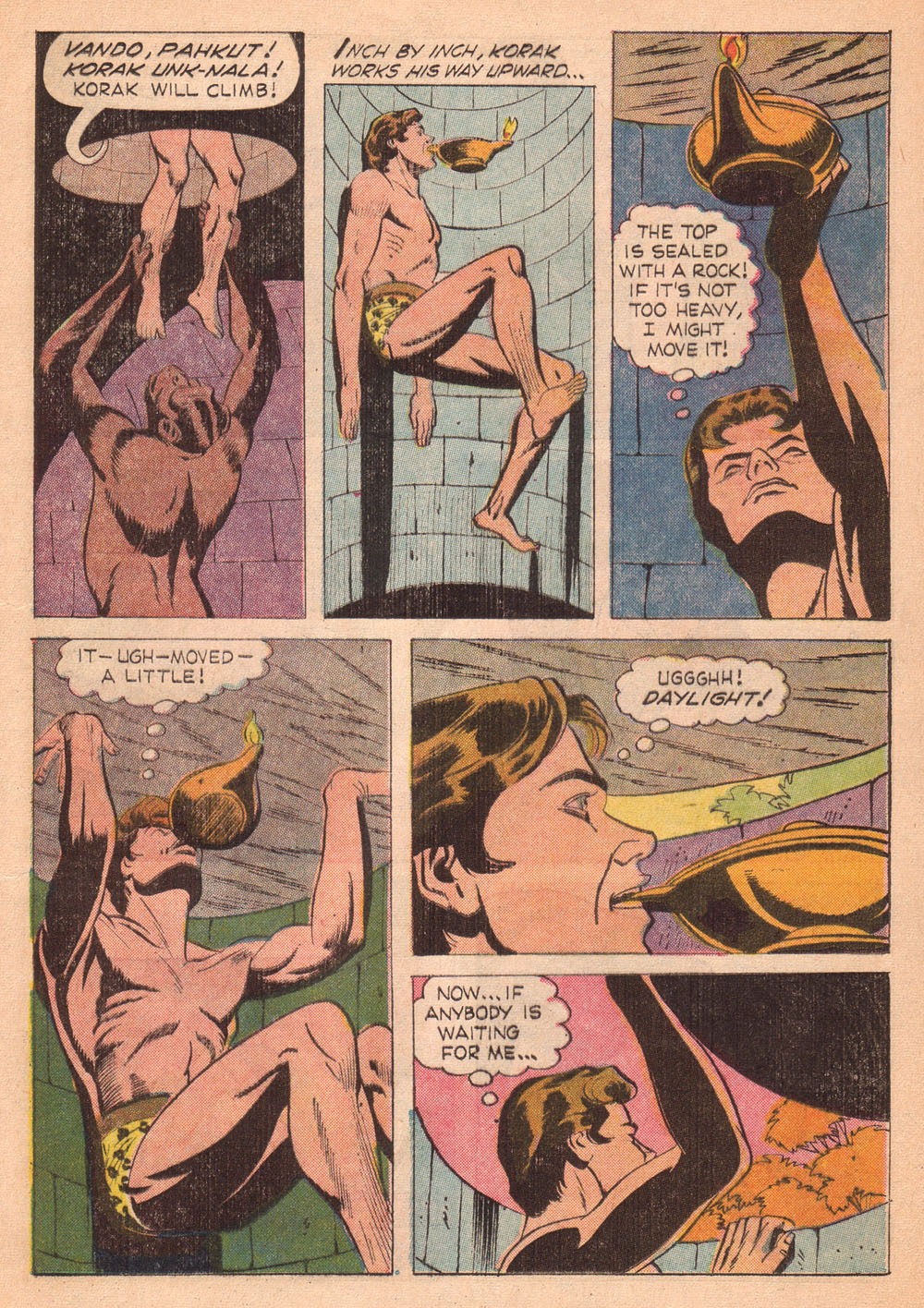 Read online Korak, Son of Tarzan (1964) comic -  Issue #9 - 21