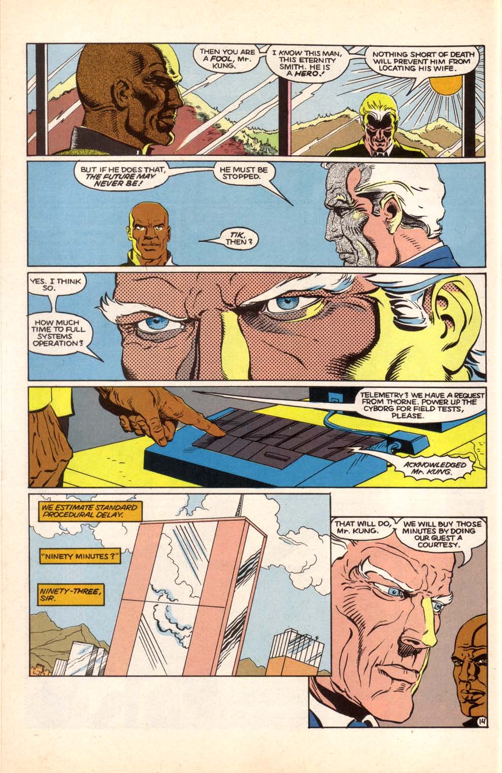 Read online Eternity Smith comic -  Issue #2 - 16