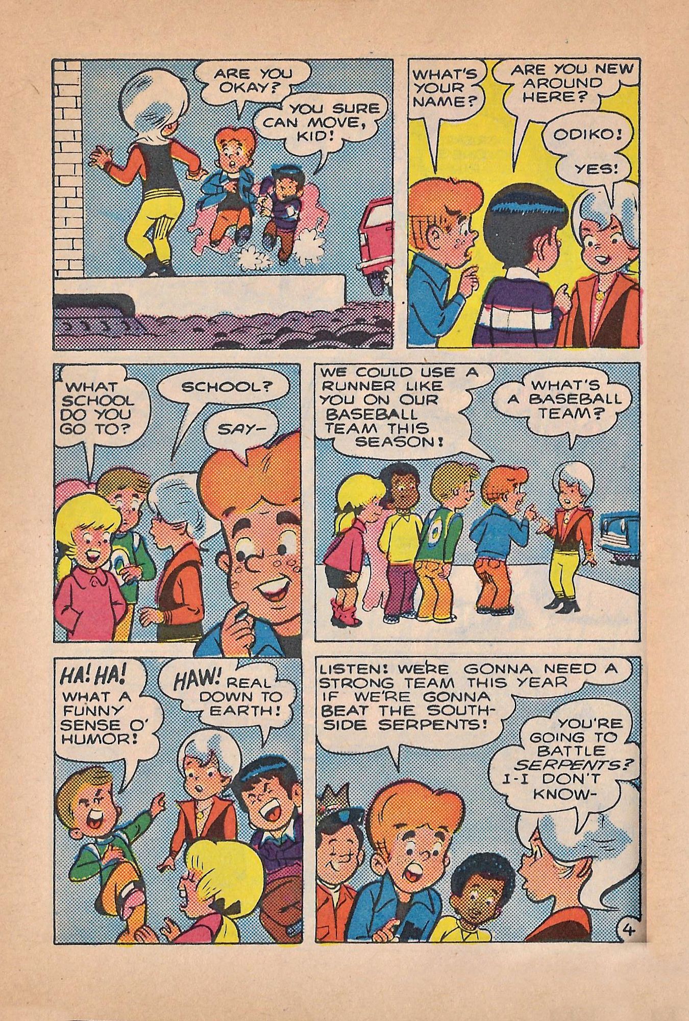 Read online Little Archie Comics Digest Magazine comic -  Issue #36 - 40