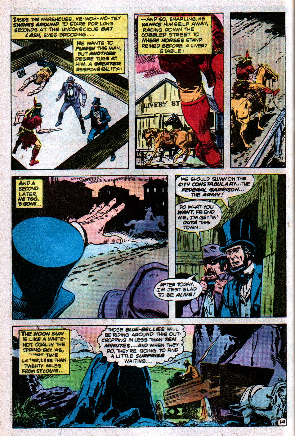 Read online Weird Western Tales (1972) comic -  Issue #46 - 18