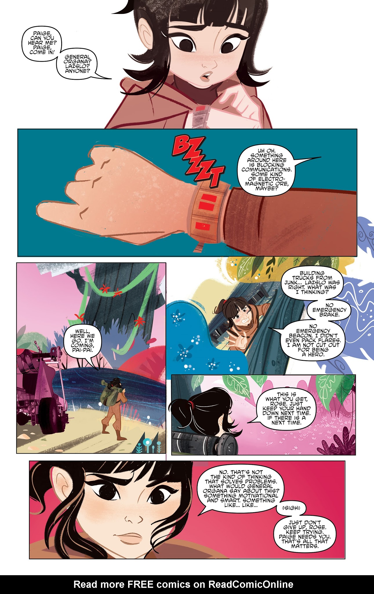 Read online Star Wars Forces of Destiny-Rose & Paige comic -  Issue # Full - 12