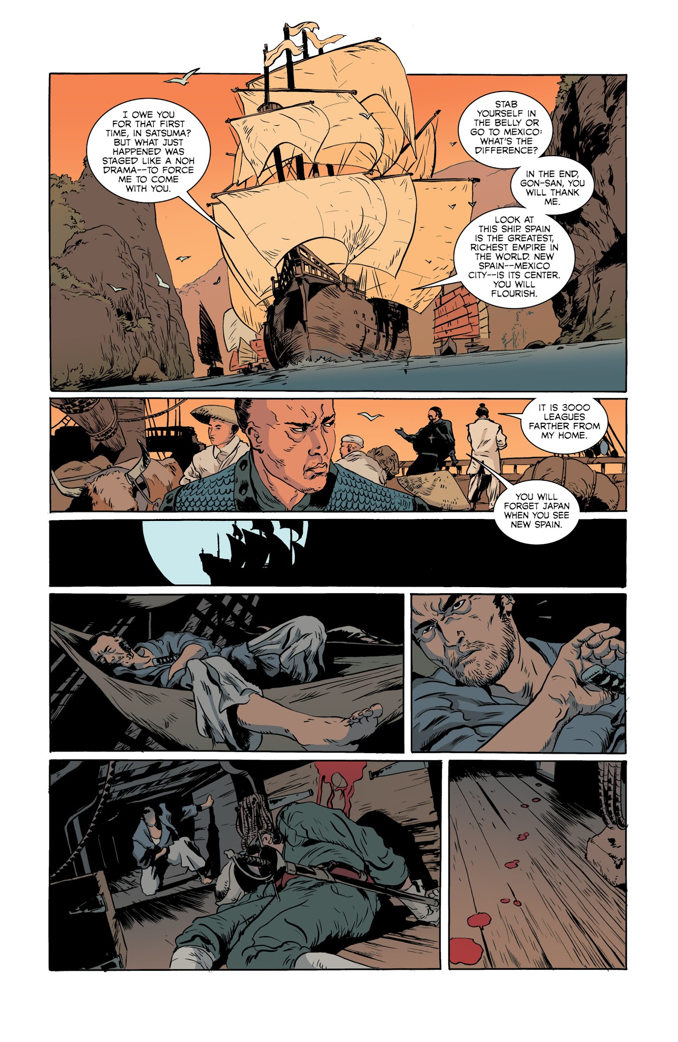 Read online Cimarronin: A Samurai in New Spain comic -  Issue # TPB - 21