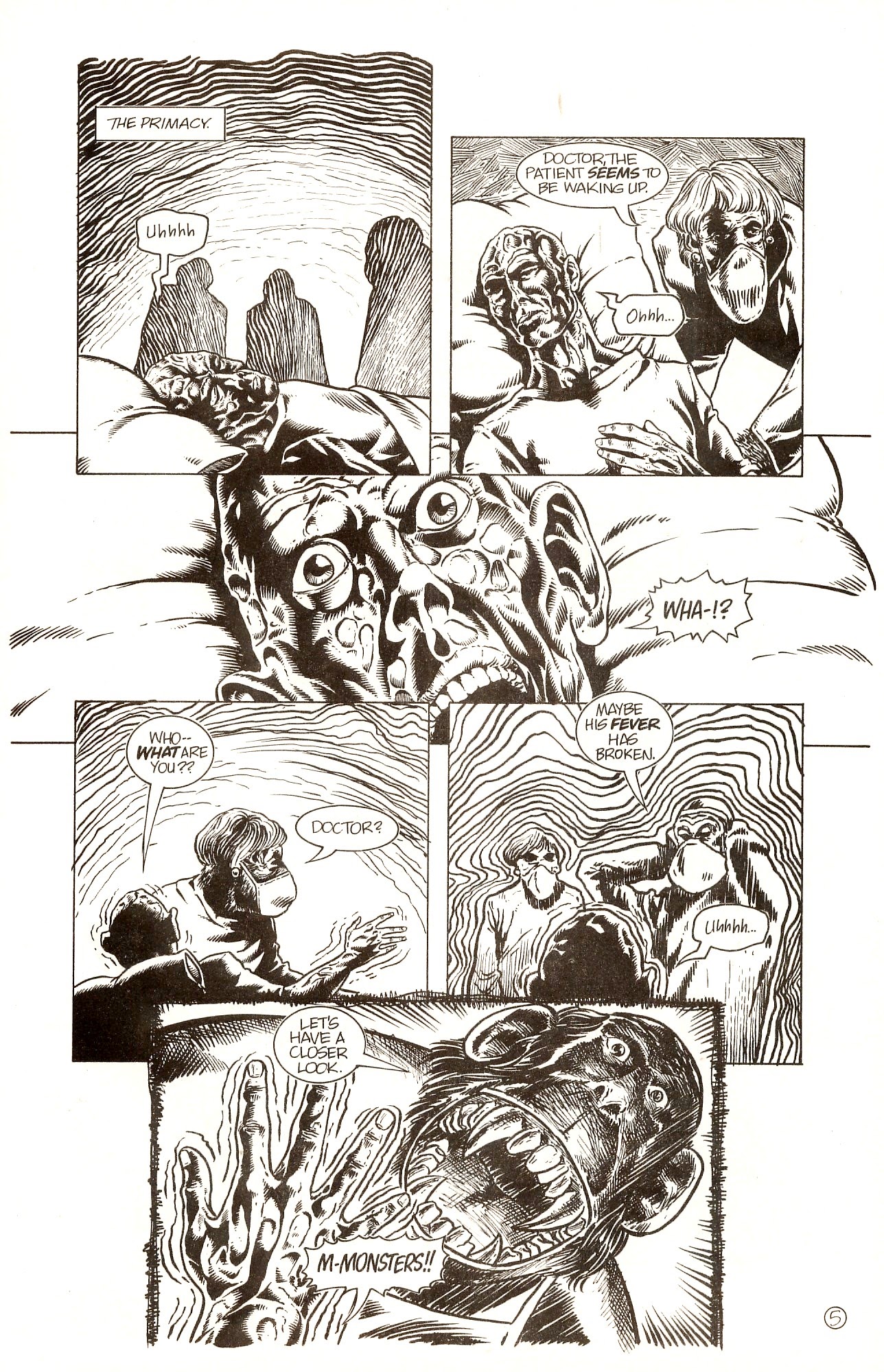 Read online Planet of the Apes: The Forbidden Zone comic -  Issue #2 - 7