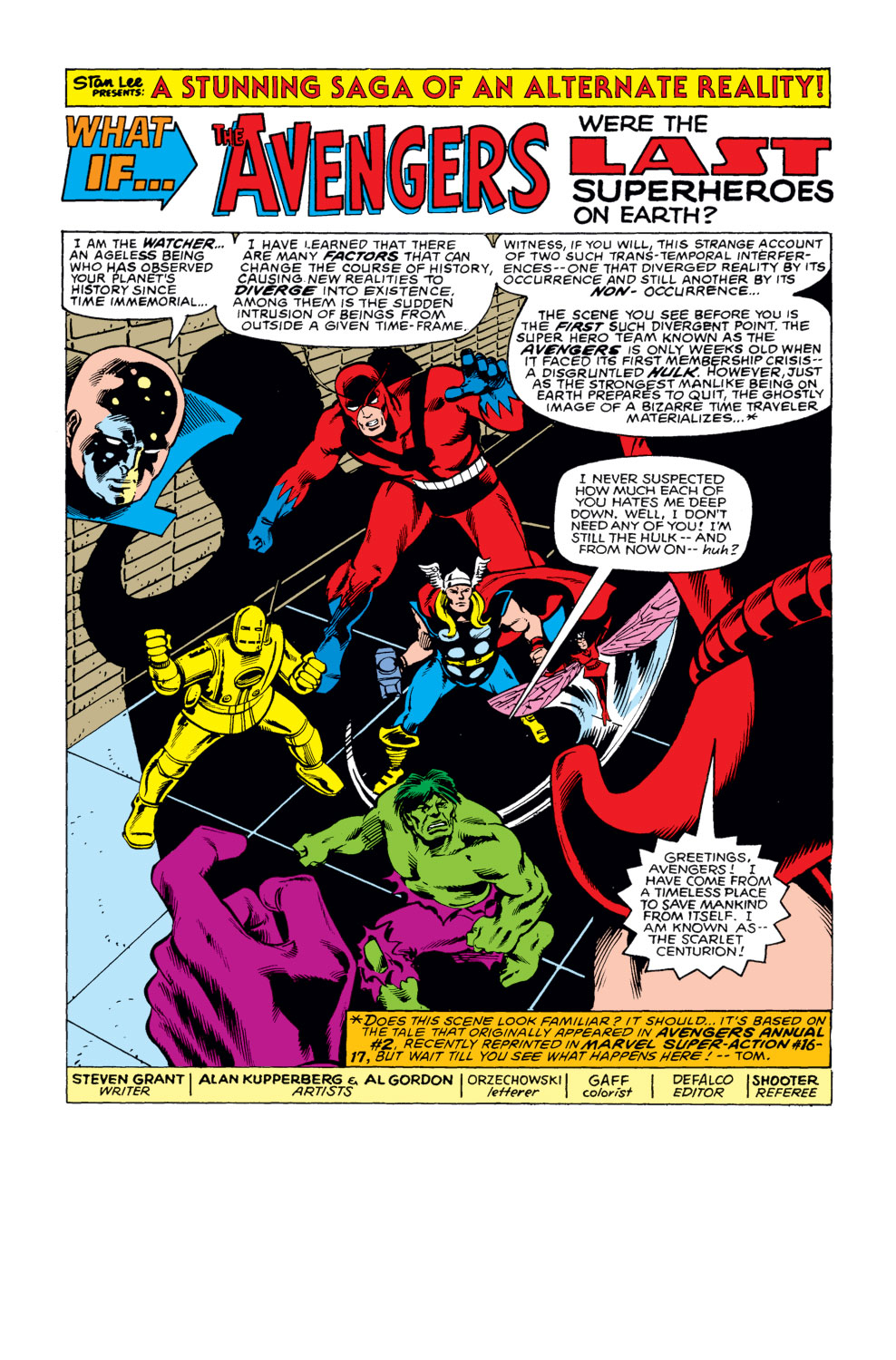 What If? (1977) issue 29 - The Avengers defeated everybody - Page 2