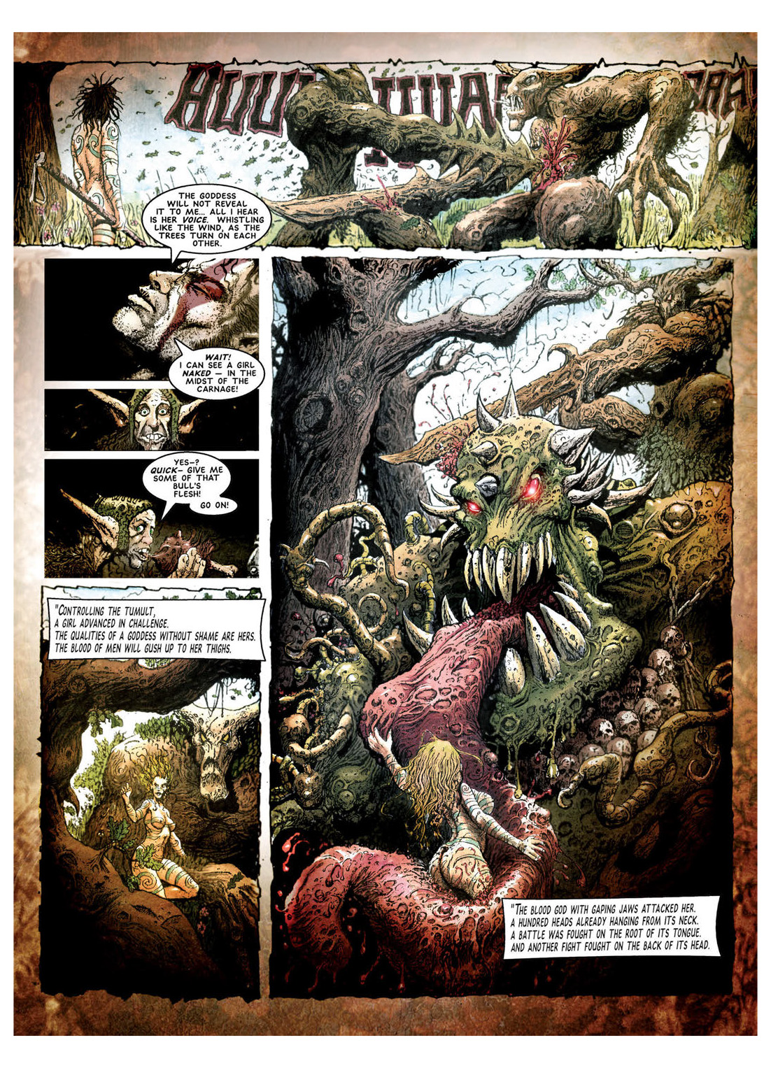 Read online Sláine comic -  Issue # TPB 6 - 71