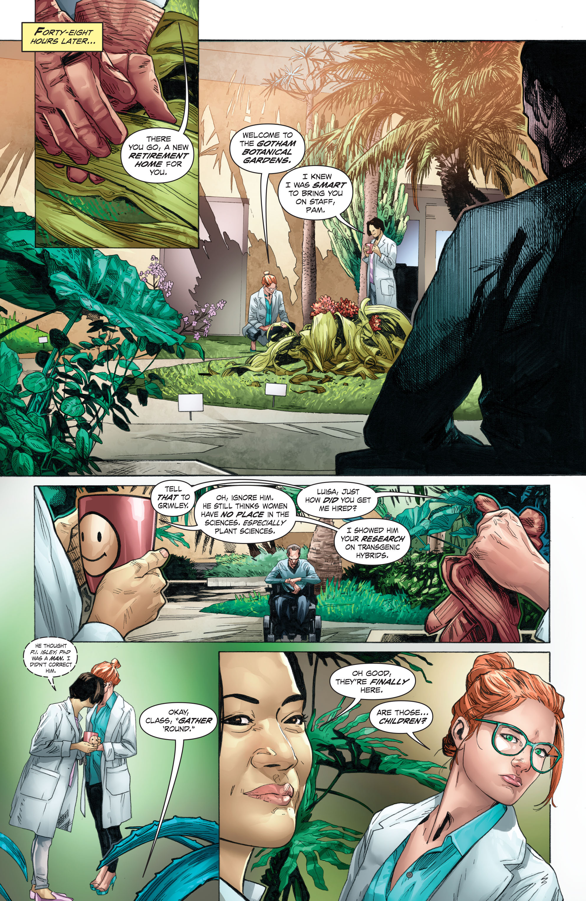 Read online Poison Ivy: Cycle of Life and Death comic -  Issue #1 - 8