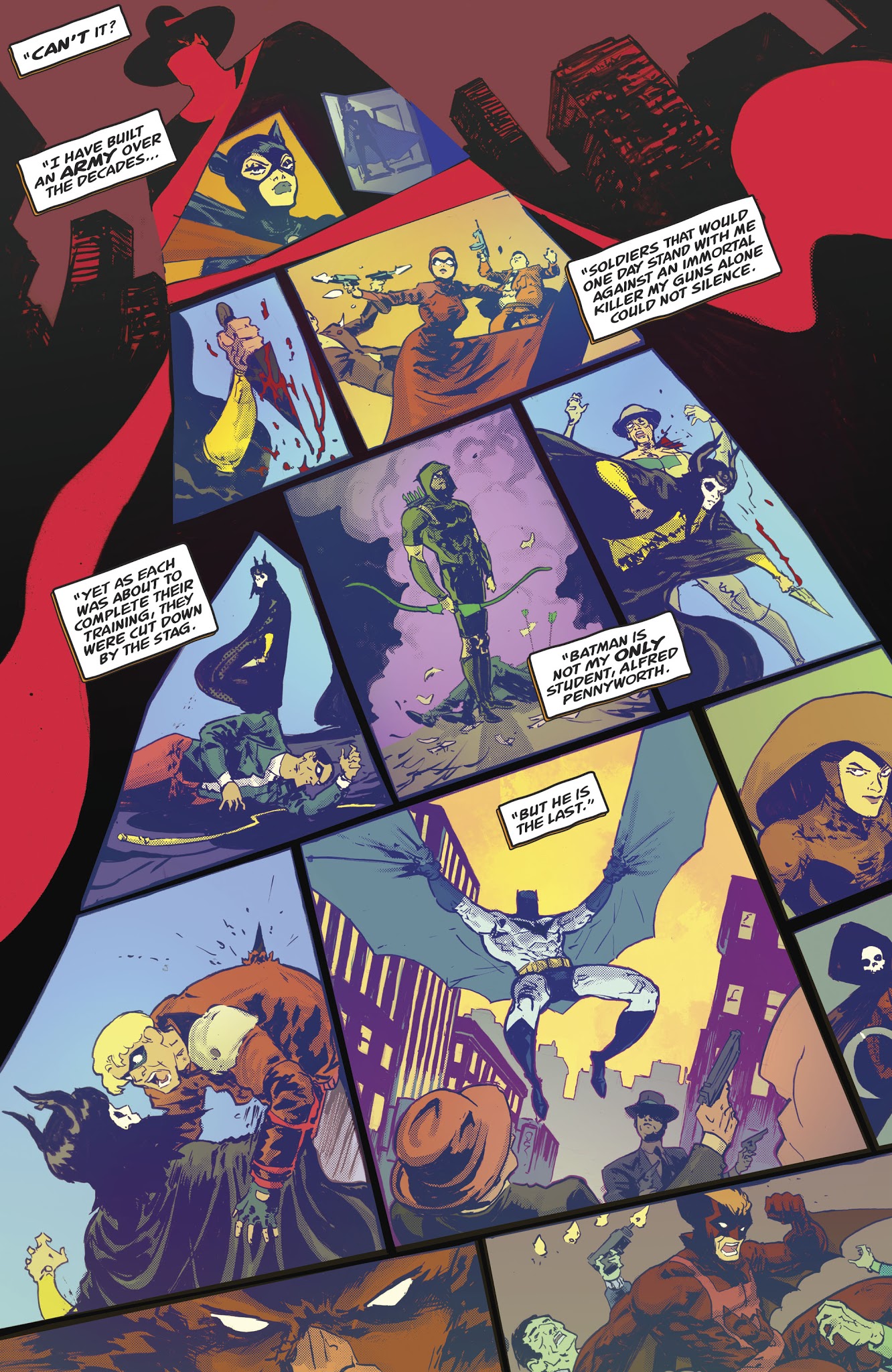 Read online Batman/Shadow comic -  Issue #3 - 13