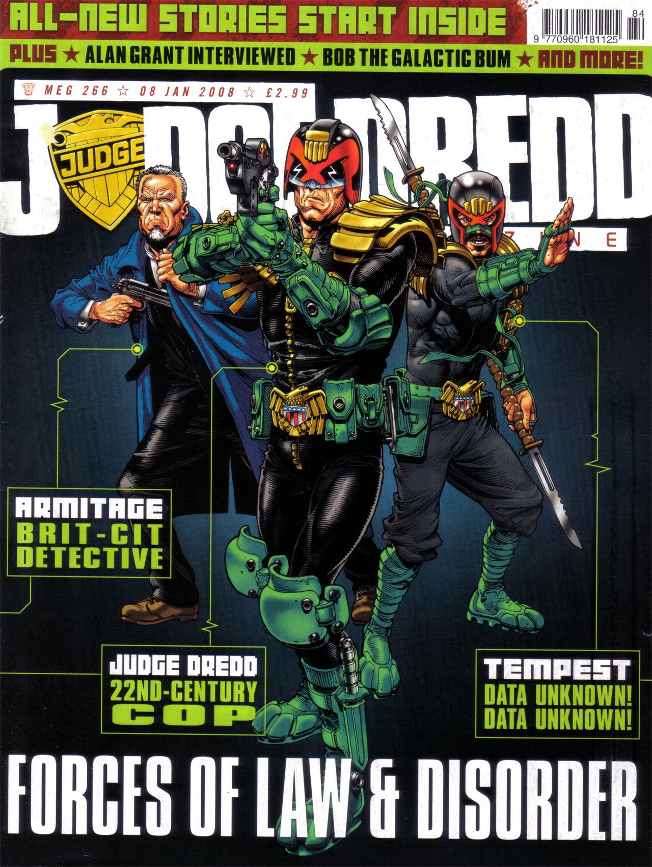 Read online Judge Dredd Megazine (Vol. 5) comic -  Issue #266 - 1