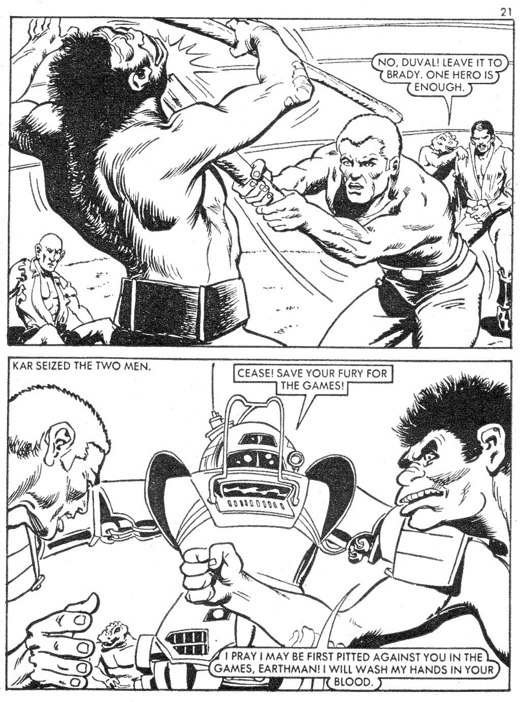 Read online Starblazer comic -  Issue #6 - 21