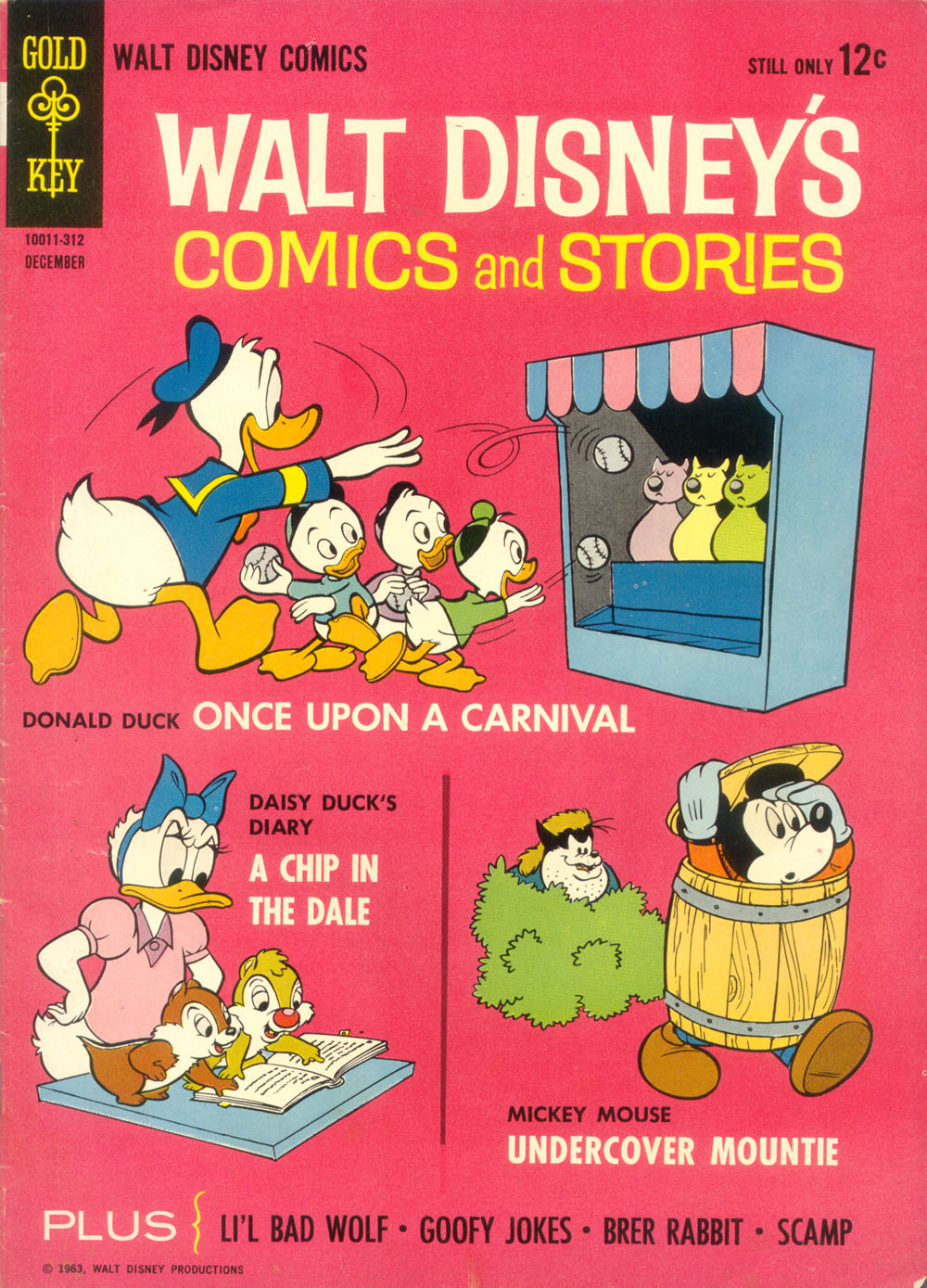 Read online Walt Disney's Comics and Stories comic -  Issue #279 - 1